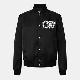 Off White Men's Monogram Bomber Jacket