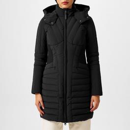 Mackage Oksana Smocked Long Down Coat