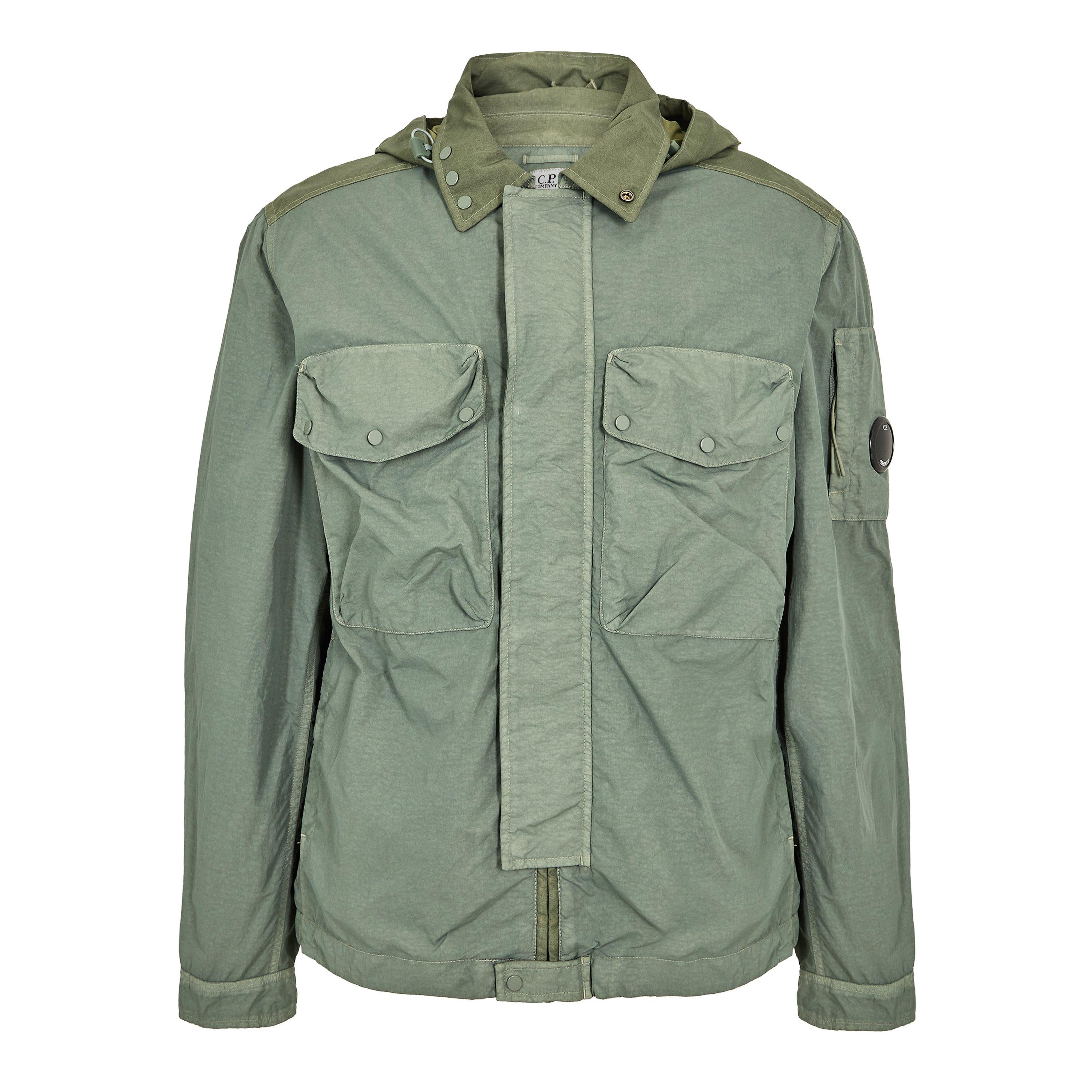 CP Company Men's Goggle Hood Overshirt | Flannels