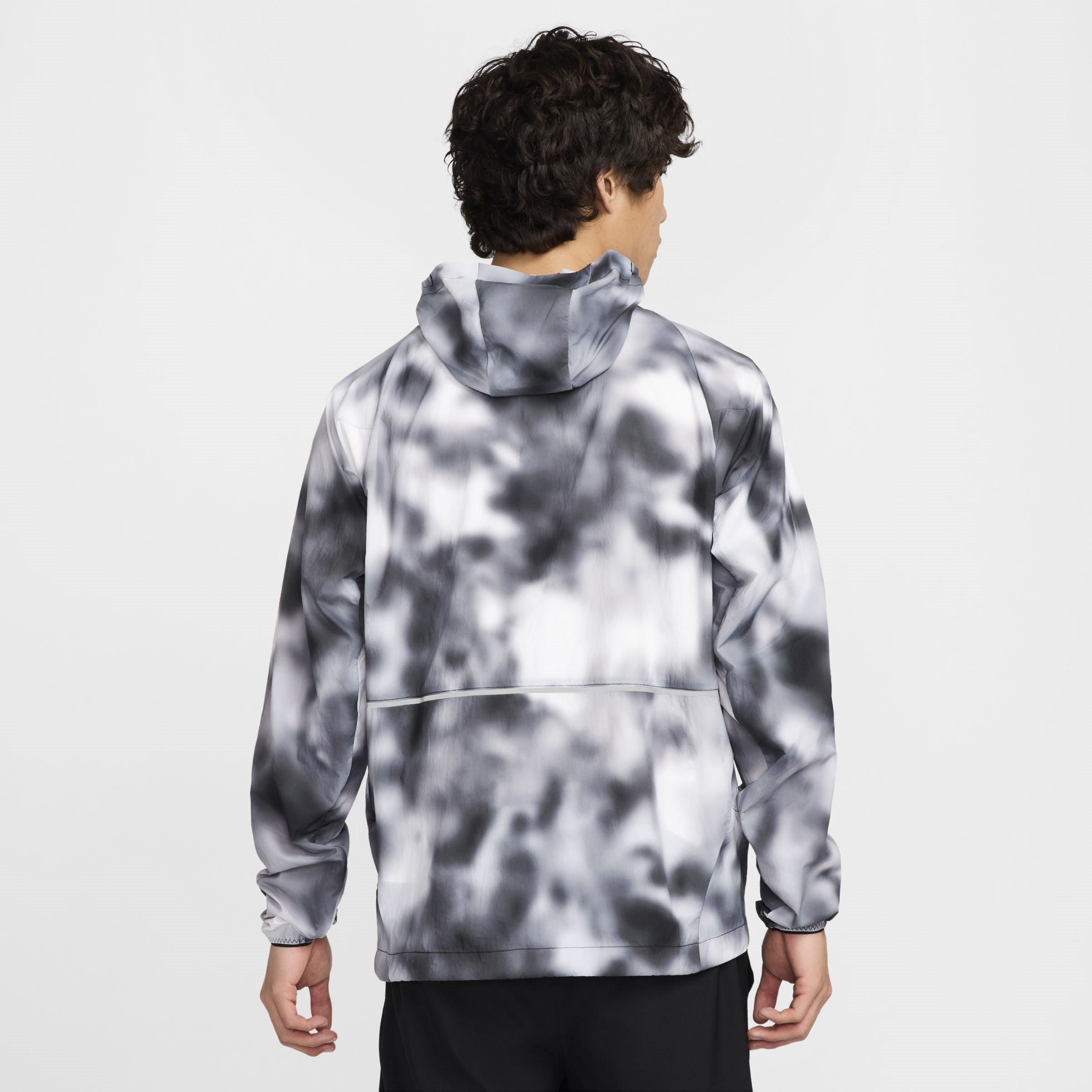 Black/White - Nike - Uv Running Jacket - 2