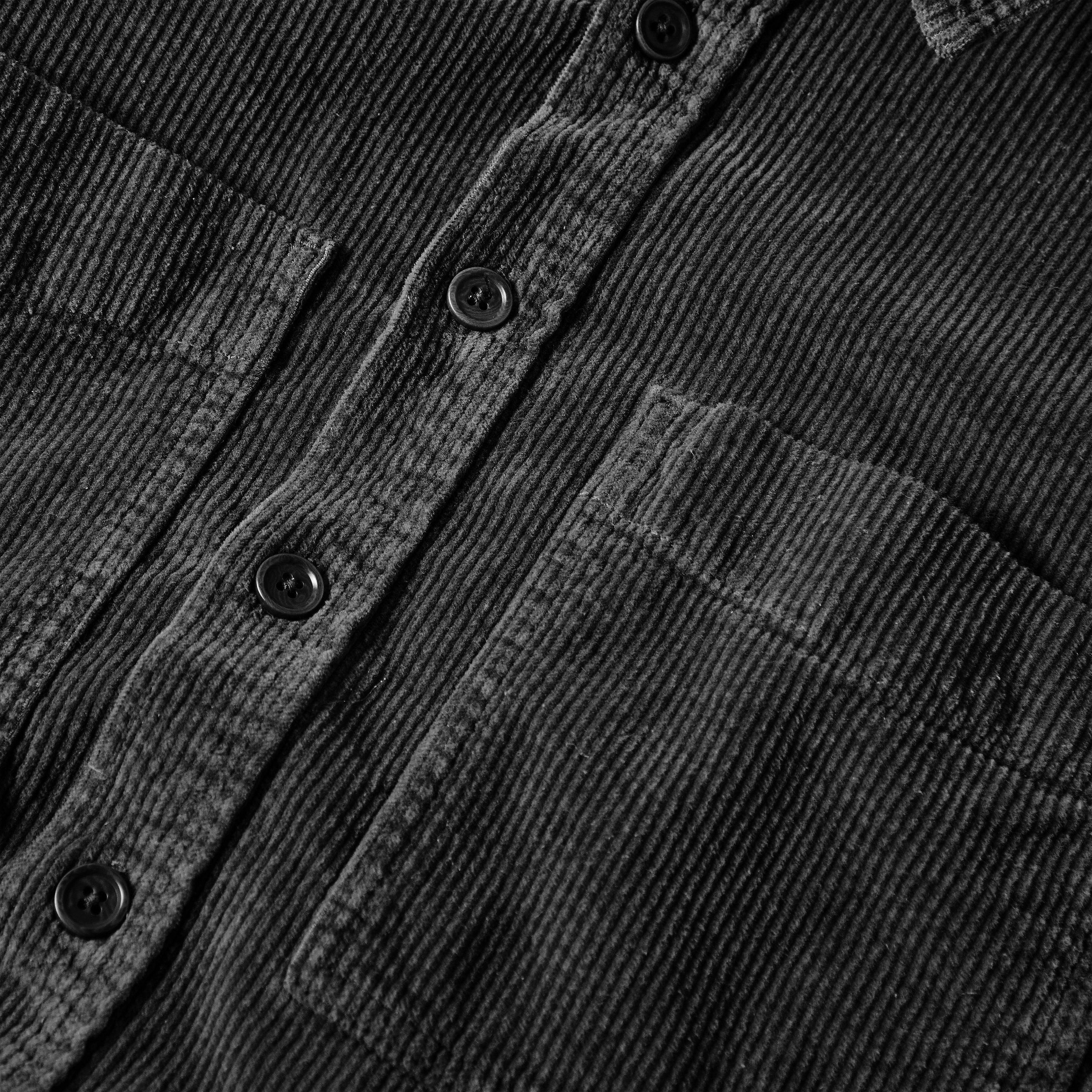 Grey 76 - PS Paul Smith - Men's Cord Pocket Overshirt - 5