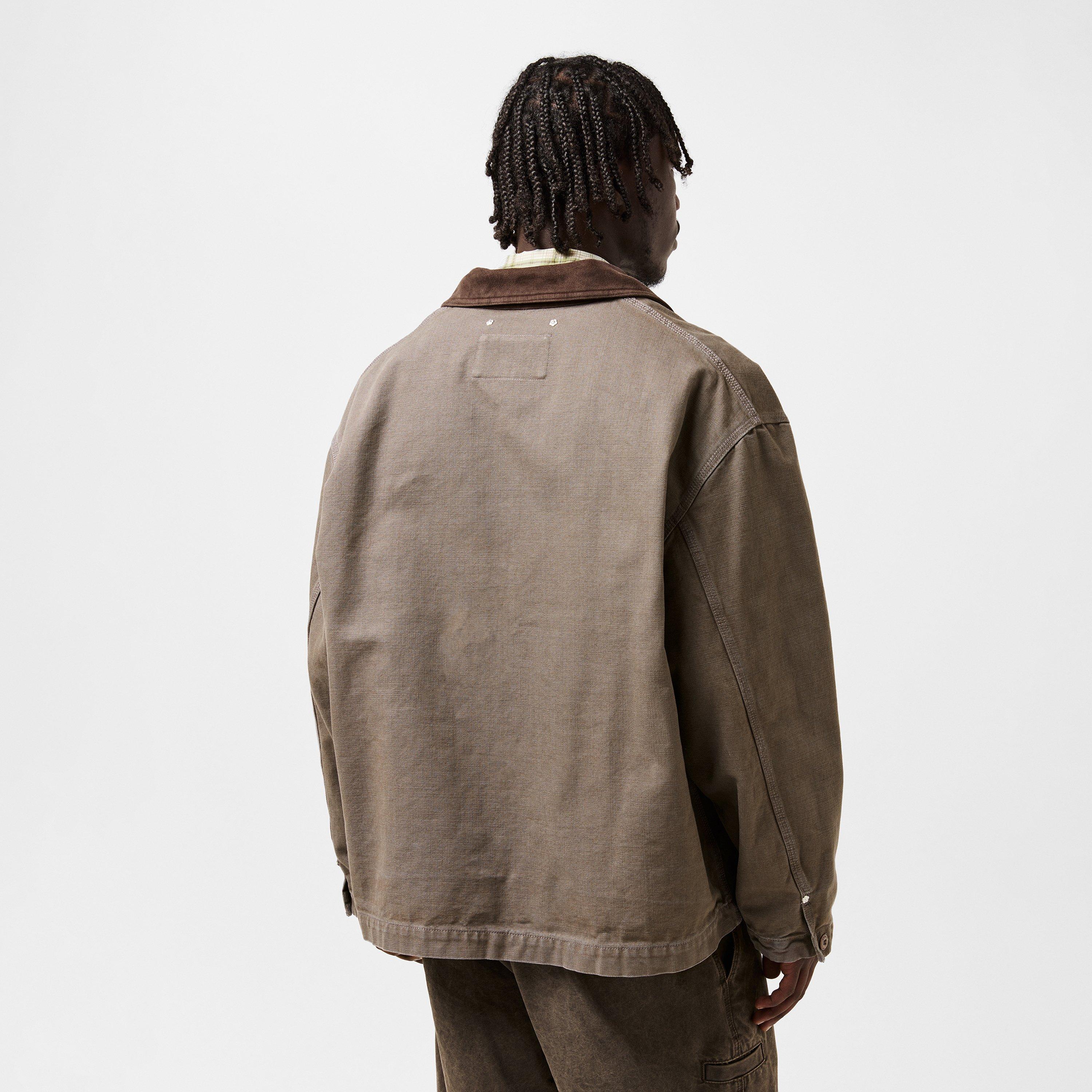 Taupe 92 - Kenzo - Men's Workwear Harrington Jacket - 4