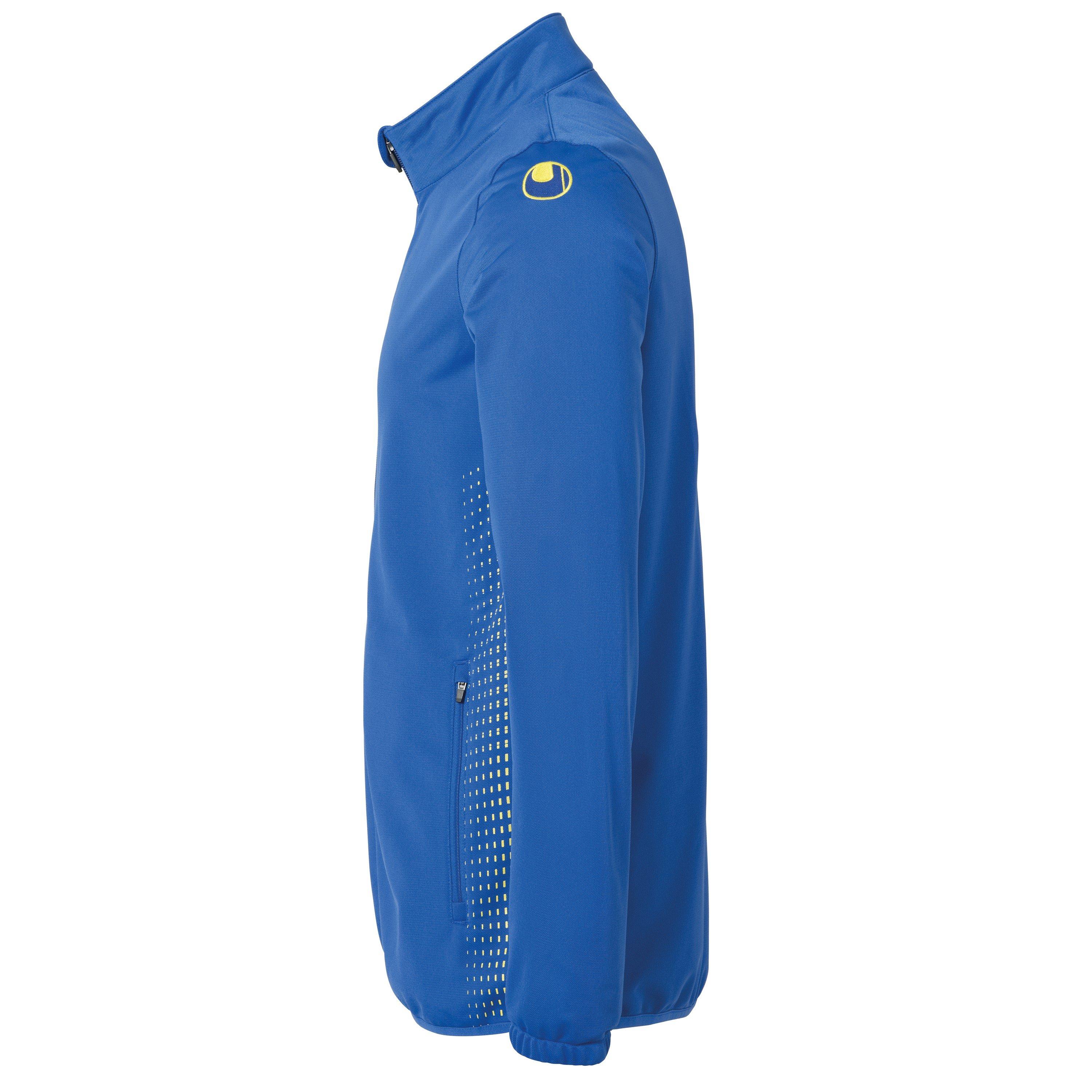 Blue/Lime - Uhlsport - Men's Score Classic Long Sleeve Performance Training Jacket - 2