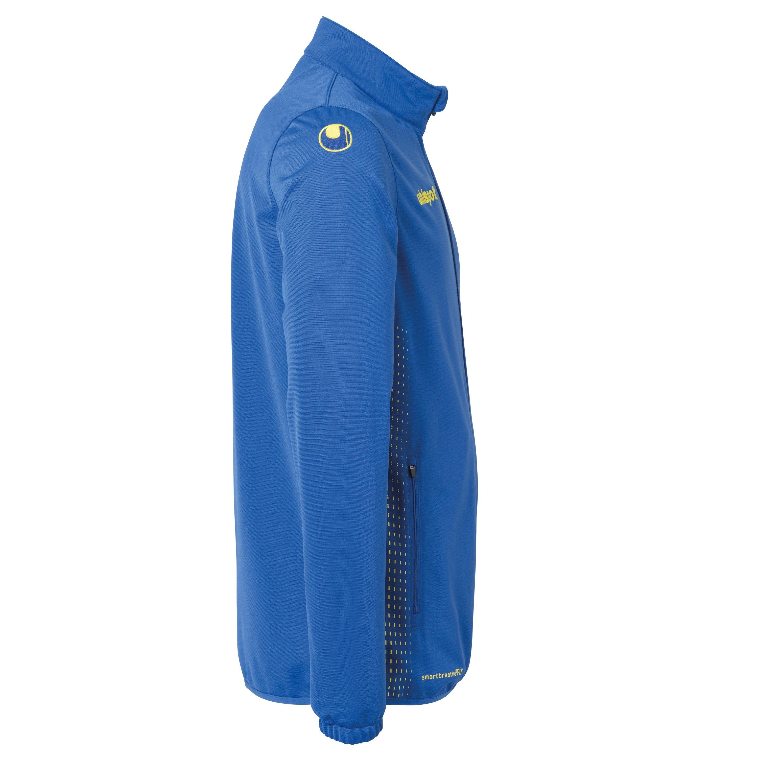 Blue/Lime - Uhlsport - Men's Score Classic Long Sleeve Performance Training Jacket - 4