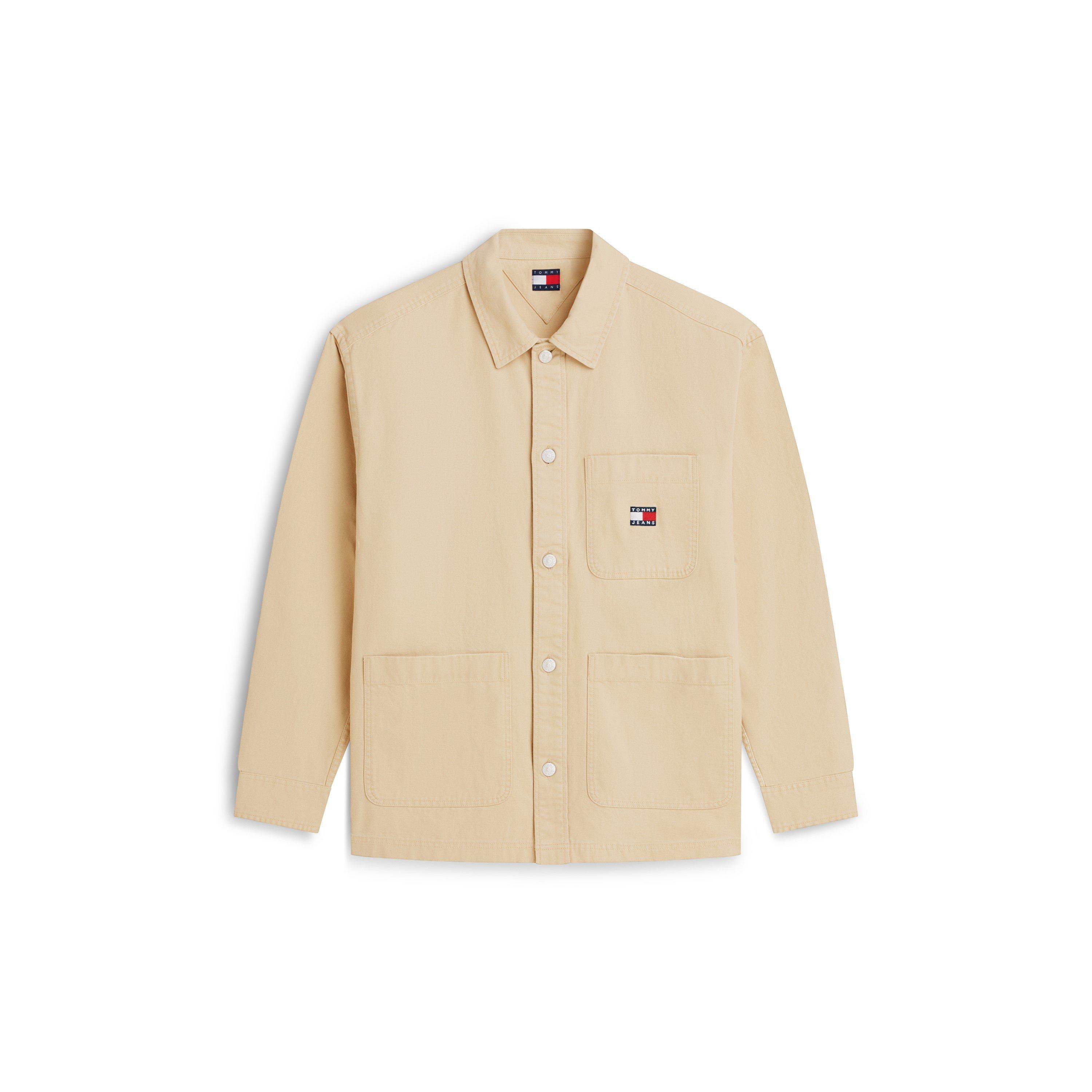 Tommy Jeans Men's Overshirt - Gentle Gold - M