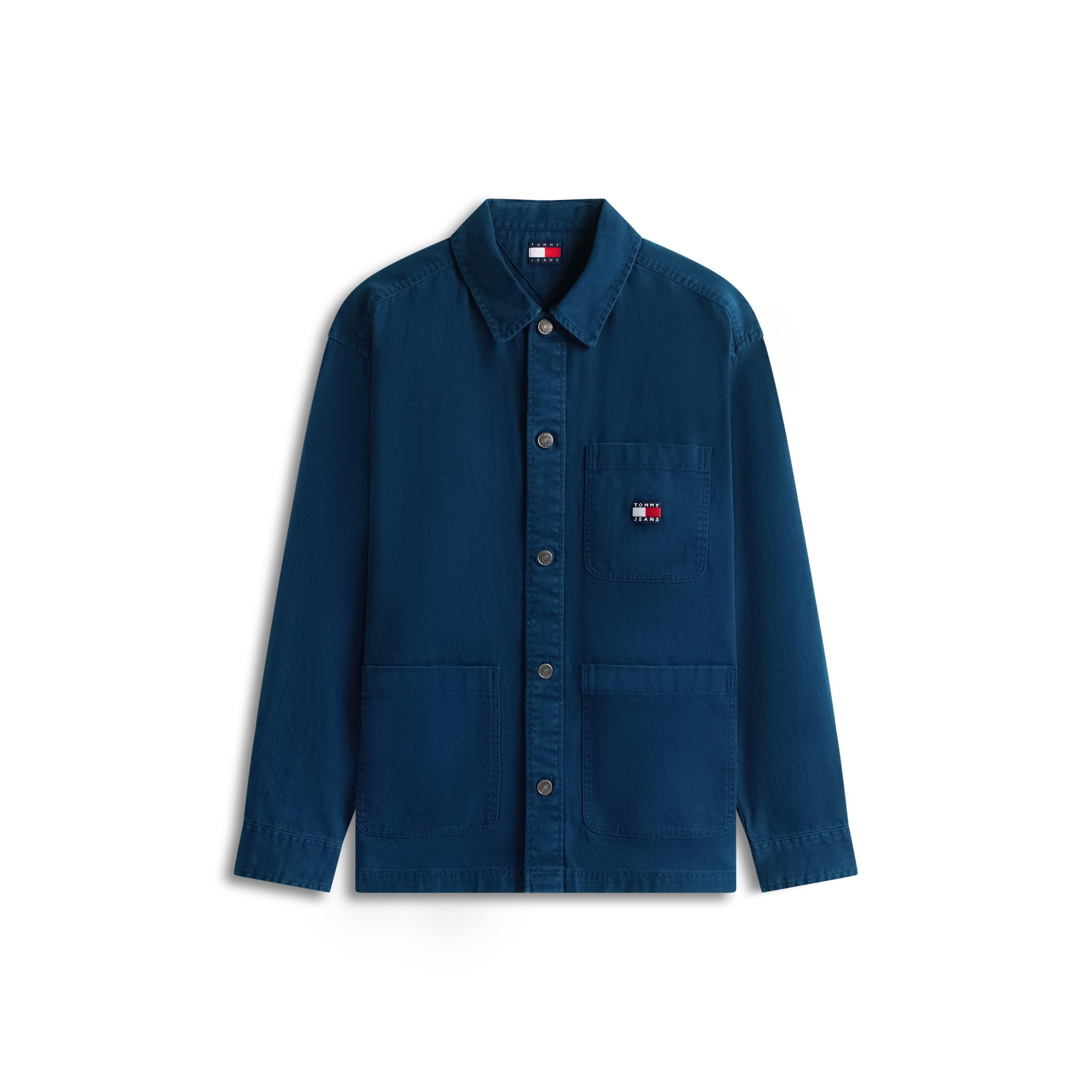 Tommy Jeans Men's Overshirt - Dark Night Navy - XL