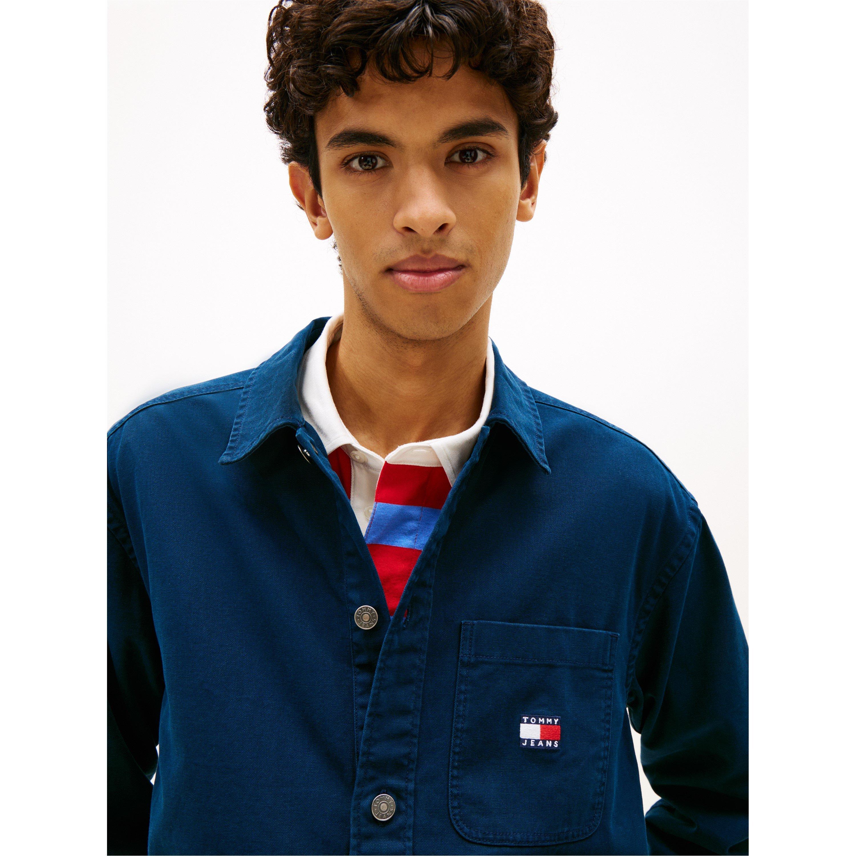 Dark Night Navy - Tommy Jeans - Men's Overshirt - 3