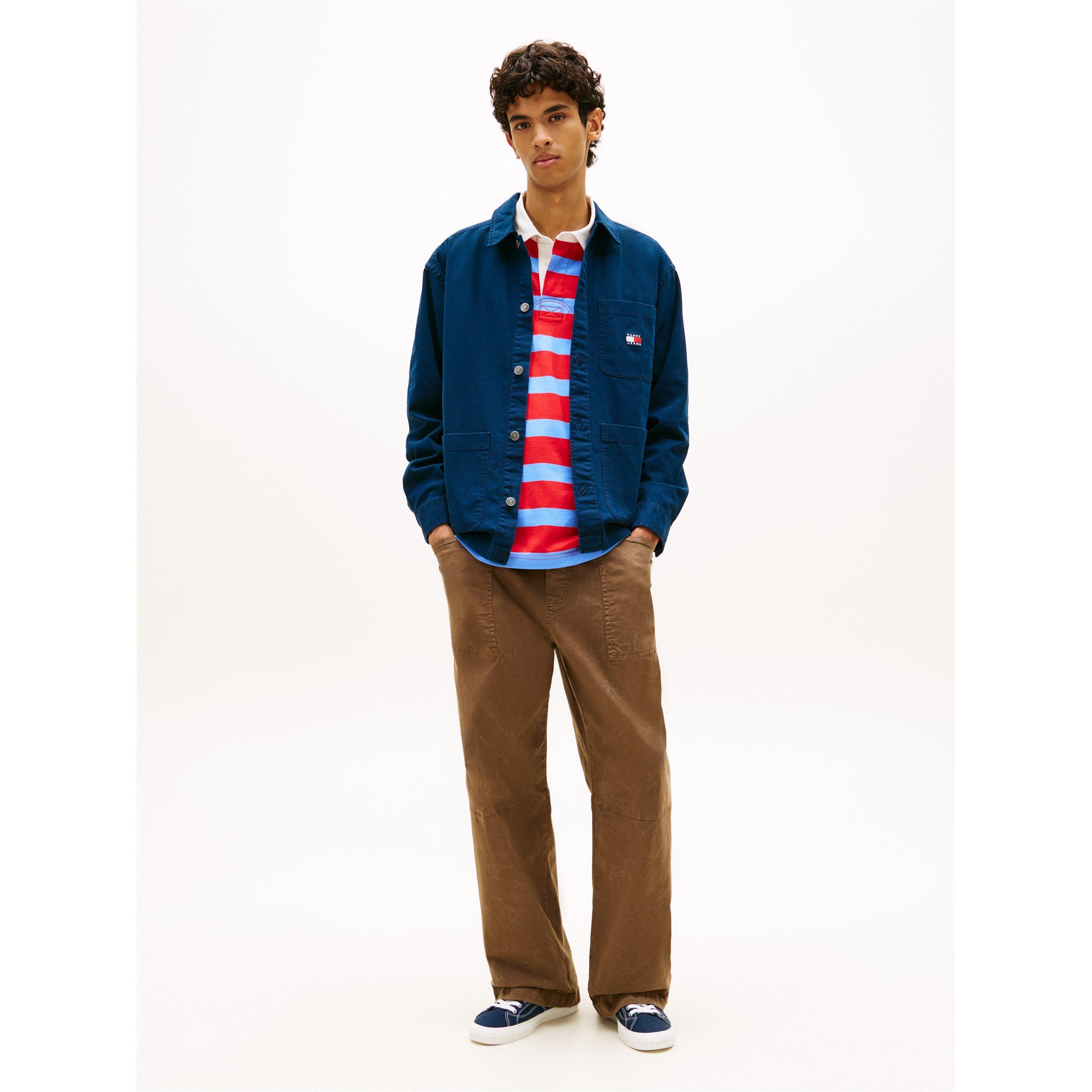 Dark Night Navy - Tommy Jeans - Men's Overshirt - 4