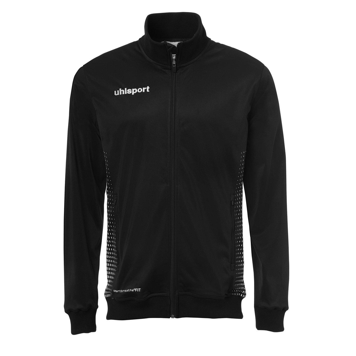 Nero/Bianco - Uhlsport - Unisex Kids' Score Long Sleeve Performance Training Jacket - 1