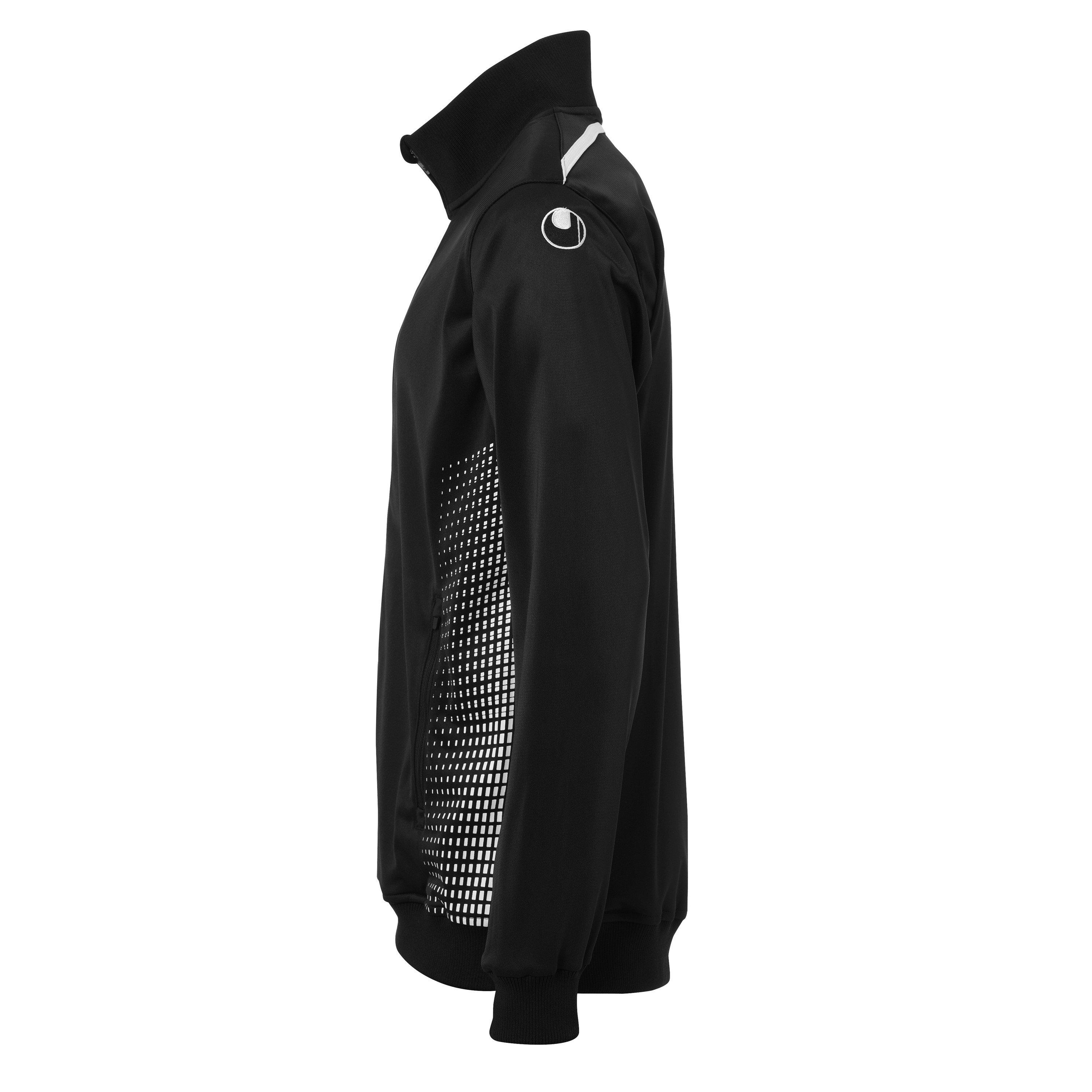 Schwarz/Weiß - Uhlsport - Unisex Kids' Score Long Sleeve Performance Training Jacket - 2