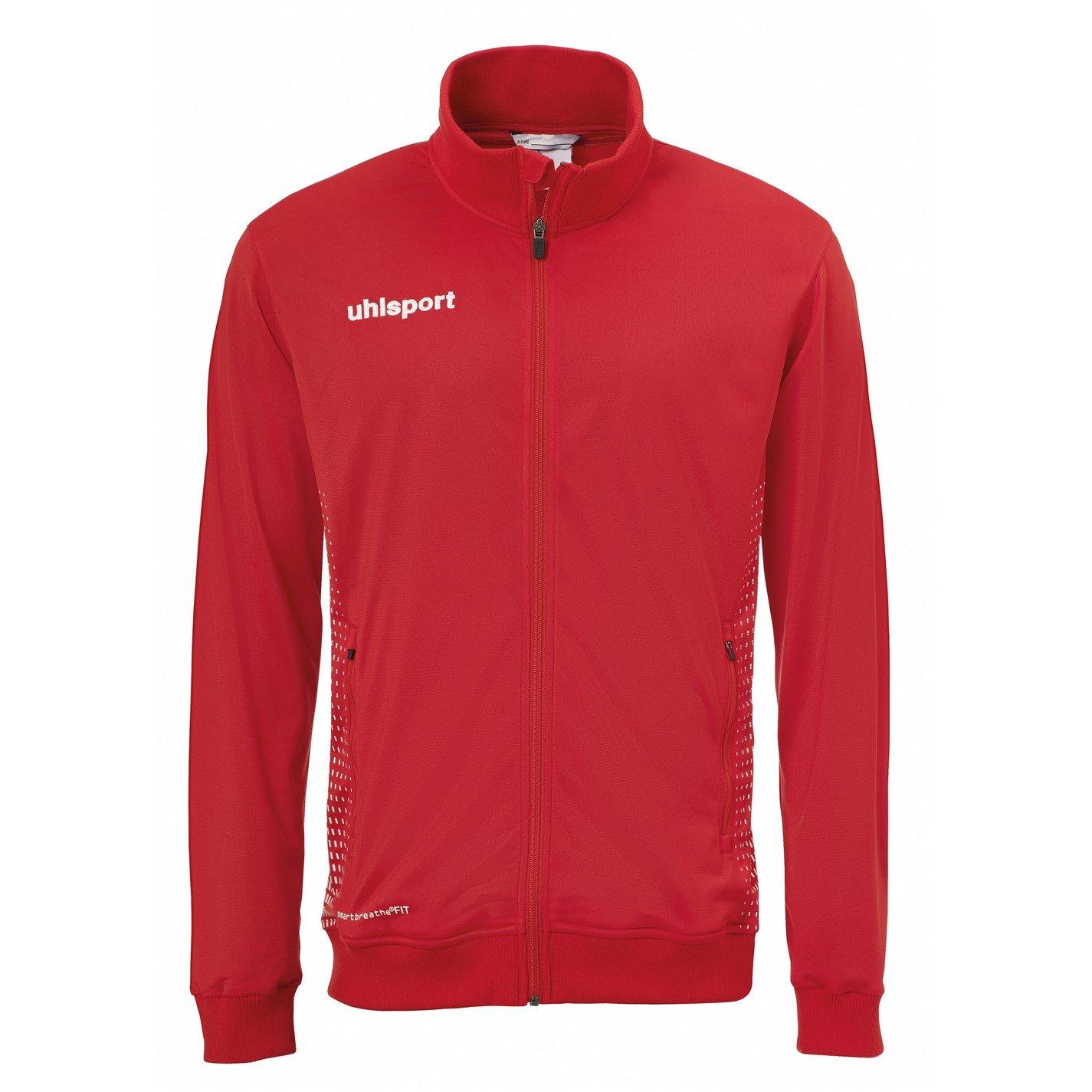 Red/White - Uhlsport - Unisex Kids' Score Long Sleeve Performance Training Jacket - 1