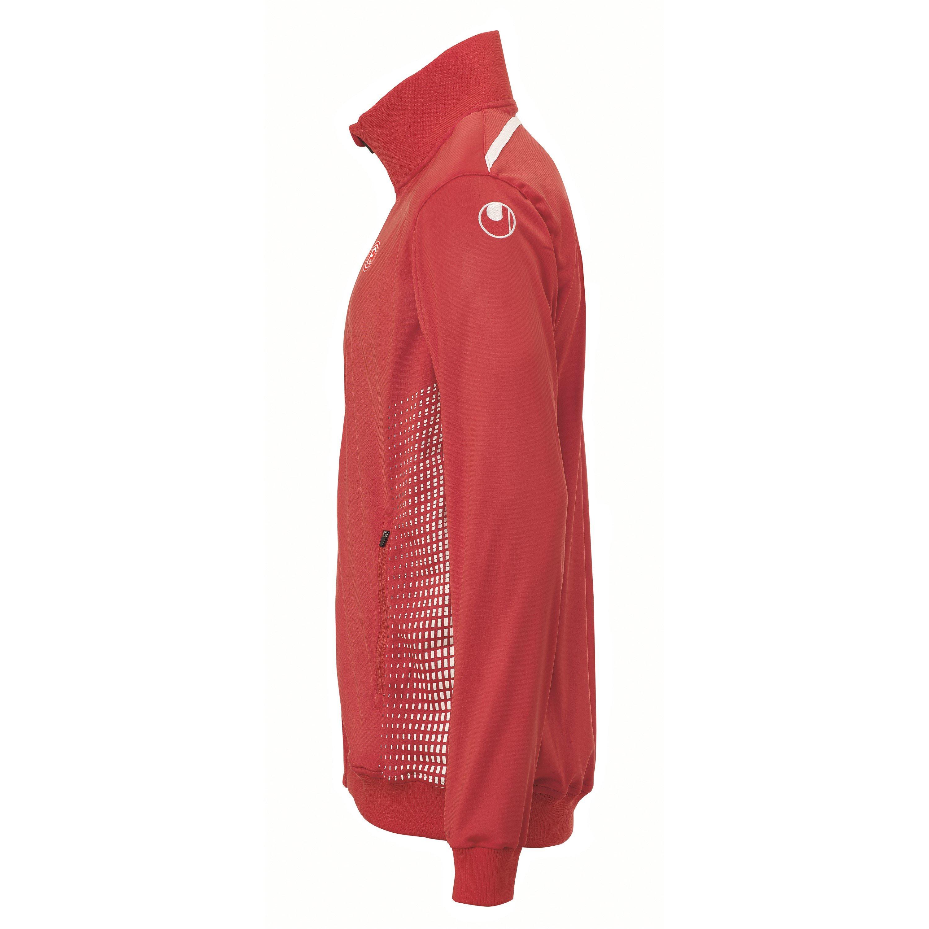 Red/White - Uhlsport - Kids' Score Long Sleeve Performance Training Jacket - 3