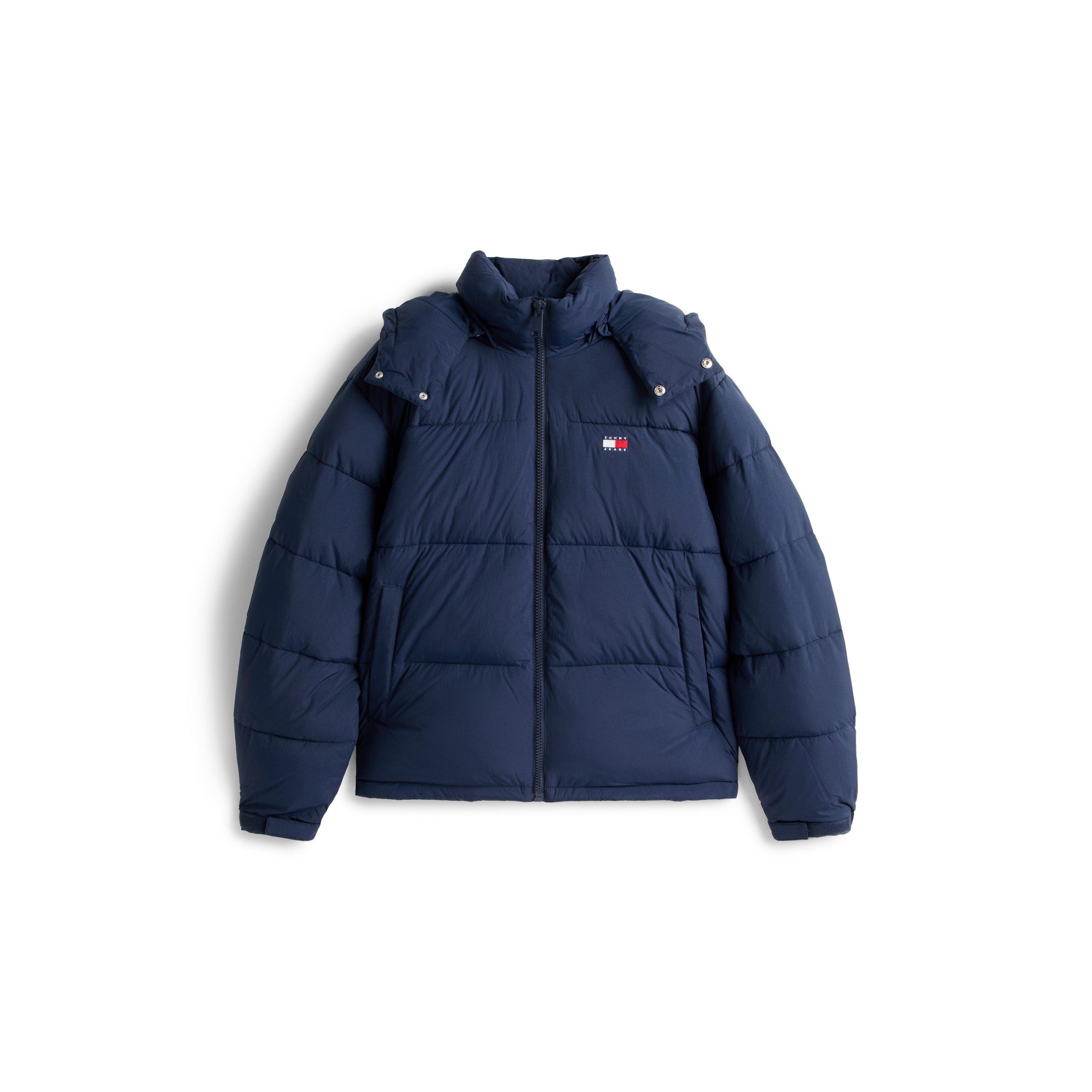 Night Navy - Tommy Jeans - TJ Esstl Flag Puffer Sn61 - 1