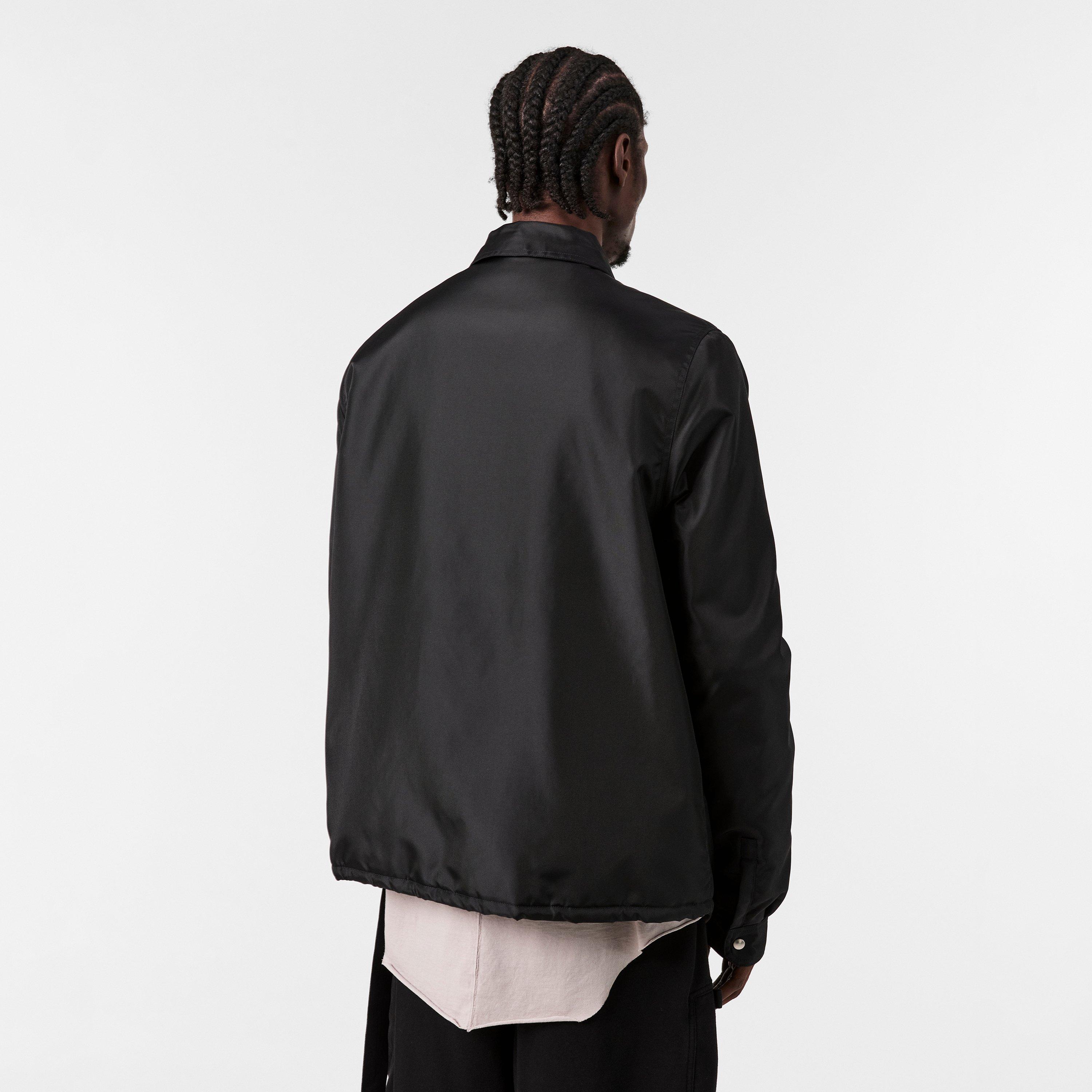 Black 09 - Rick Owens Drkshdw - Men's Structural Overshirt - 4