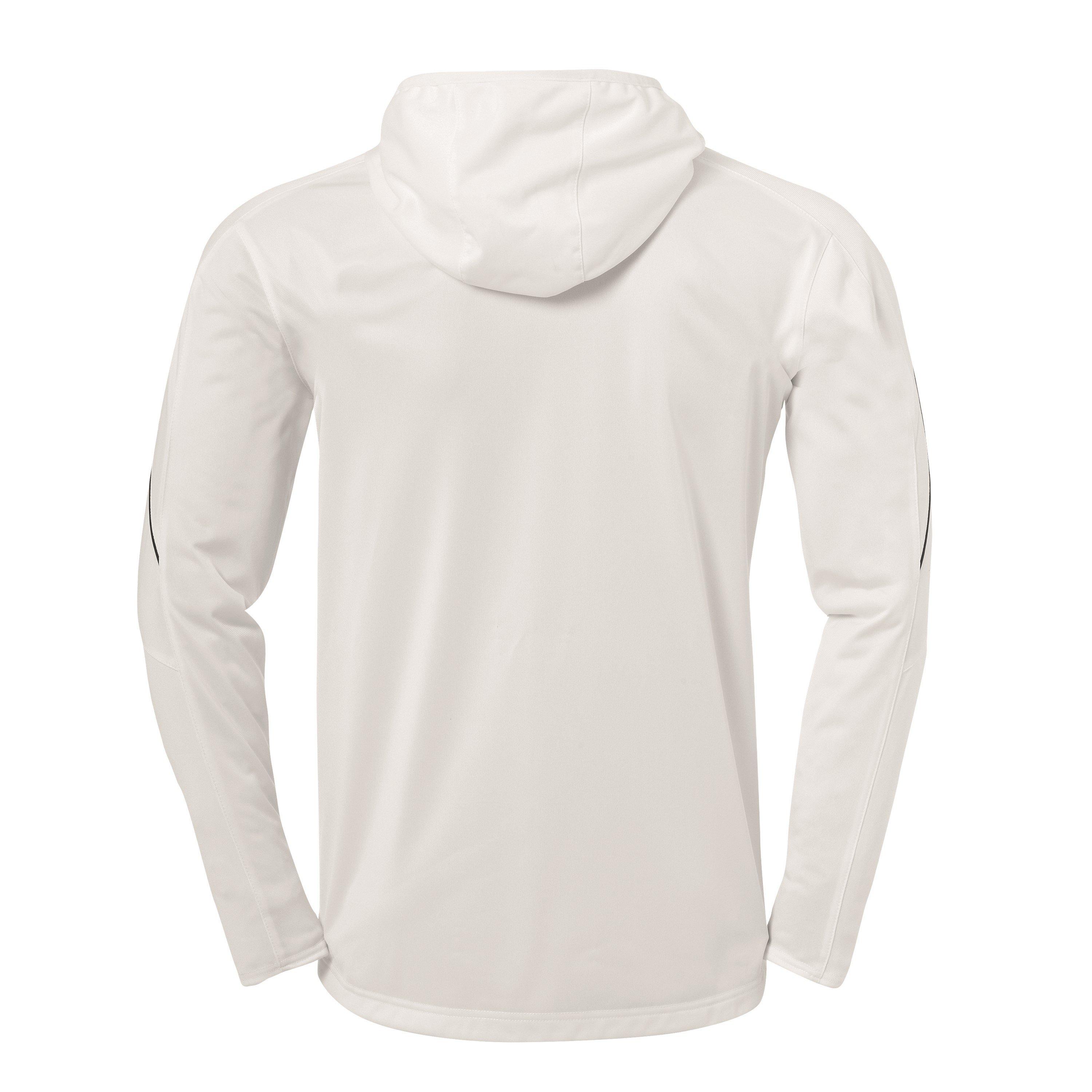 Blanco/Negro - Uhlsport - Stream 22 Hooded Performance Training Jacket - 3