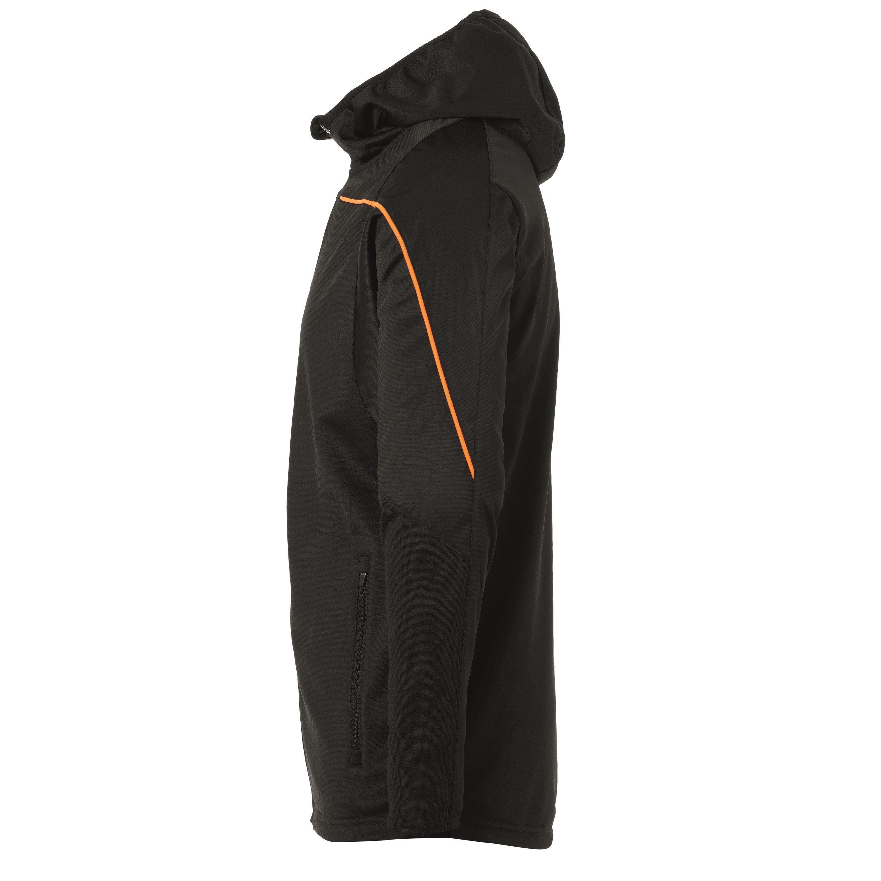 Black/Orange - Uhlsport - Men's  Stream 22 Performance Training Jacket - 2
