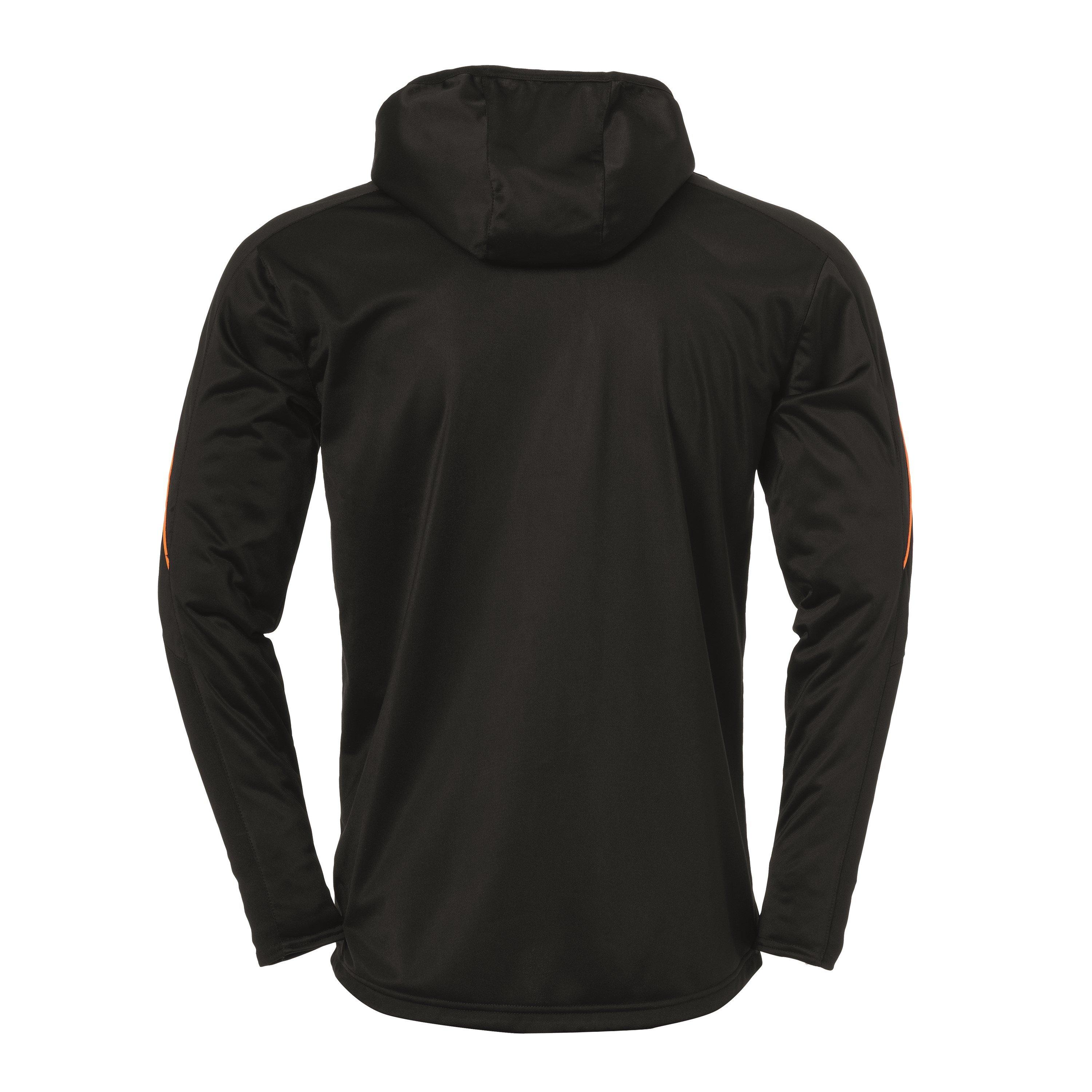 Black/Orange - Uhlsport - Men's  Stream 22 Performance Training Jacket - 3