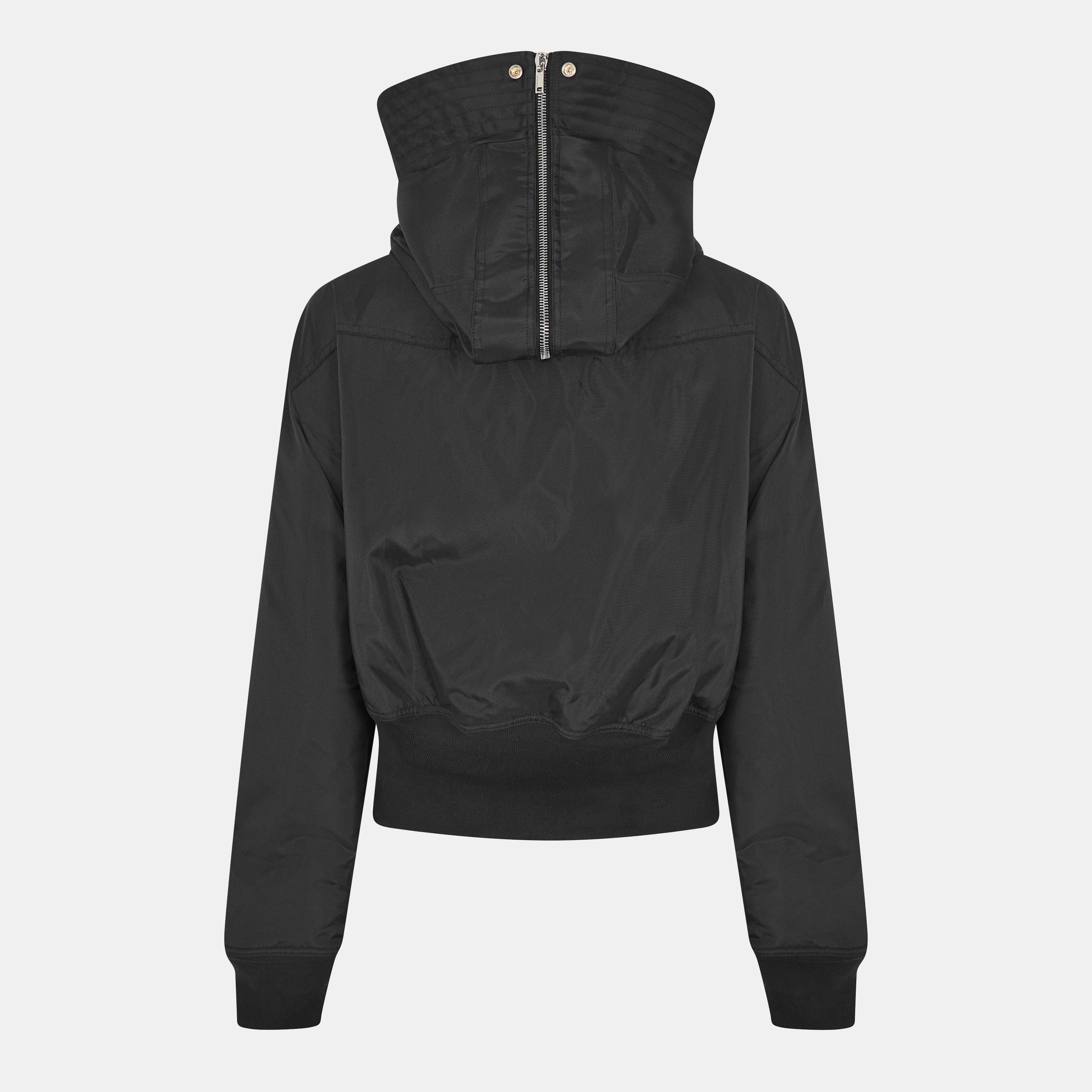 Black 09 - Rick Owens Drkshdw - Men's Alice Roomy Fit Structured Parka - 2