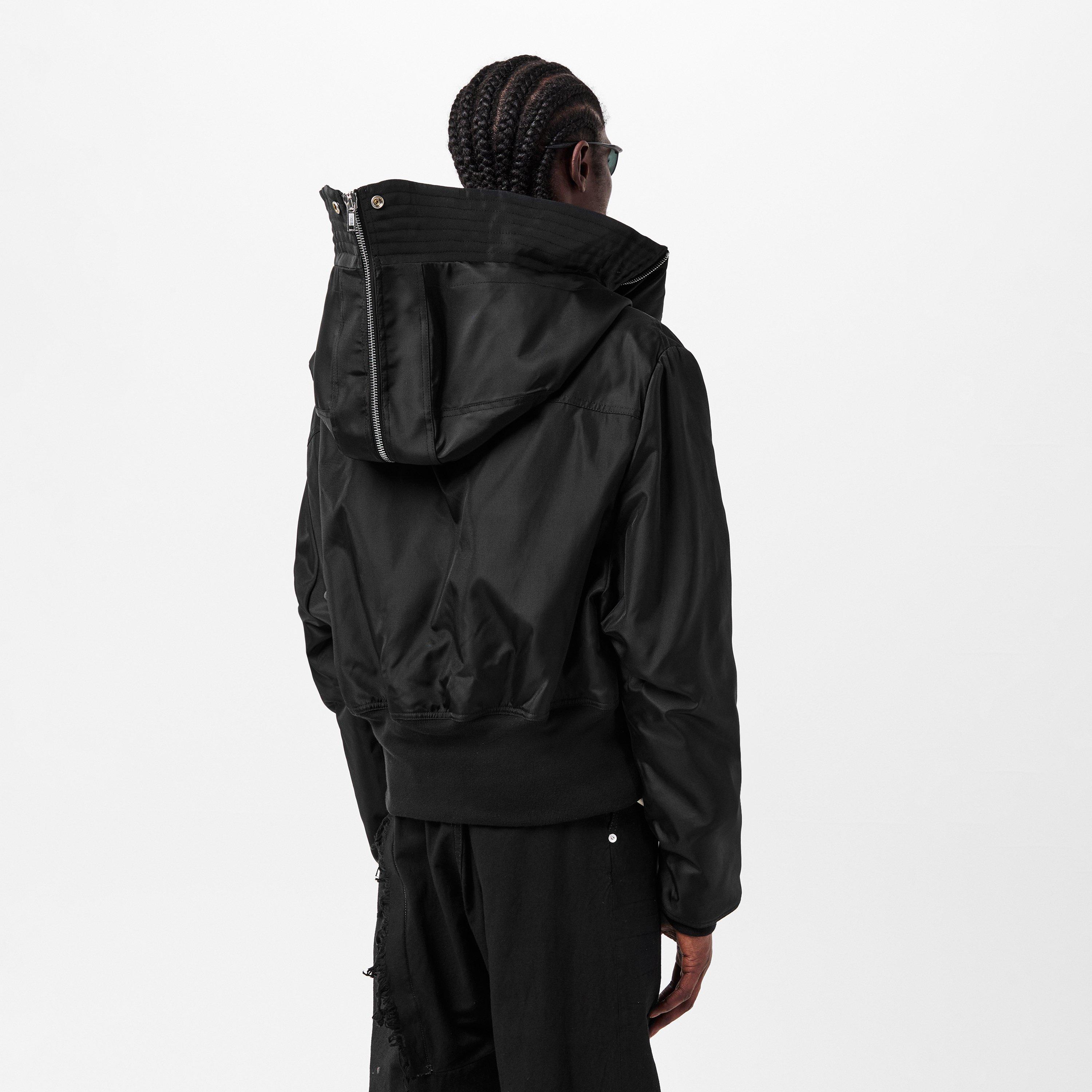 Black 09 - Rick Owens Drkshdw - Men's Alice Roomy Fit Structured Parka - 4