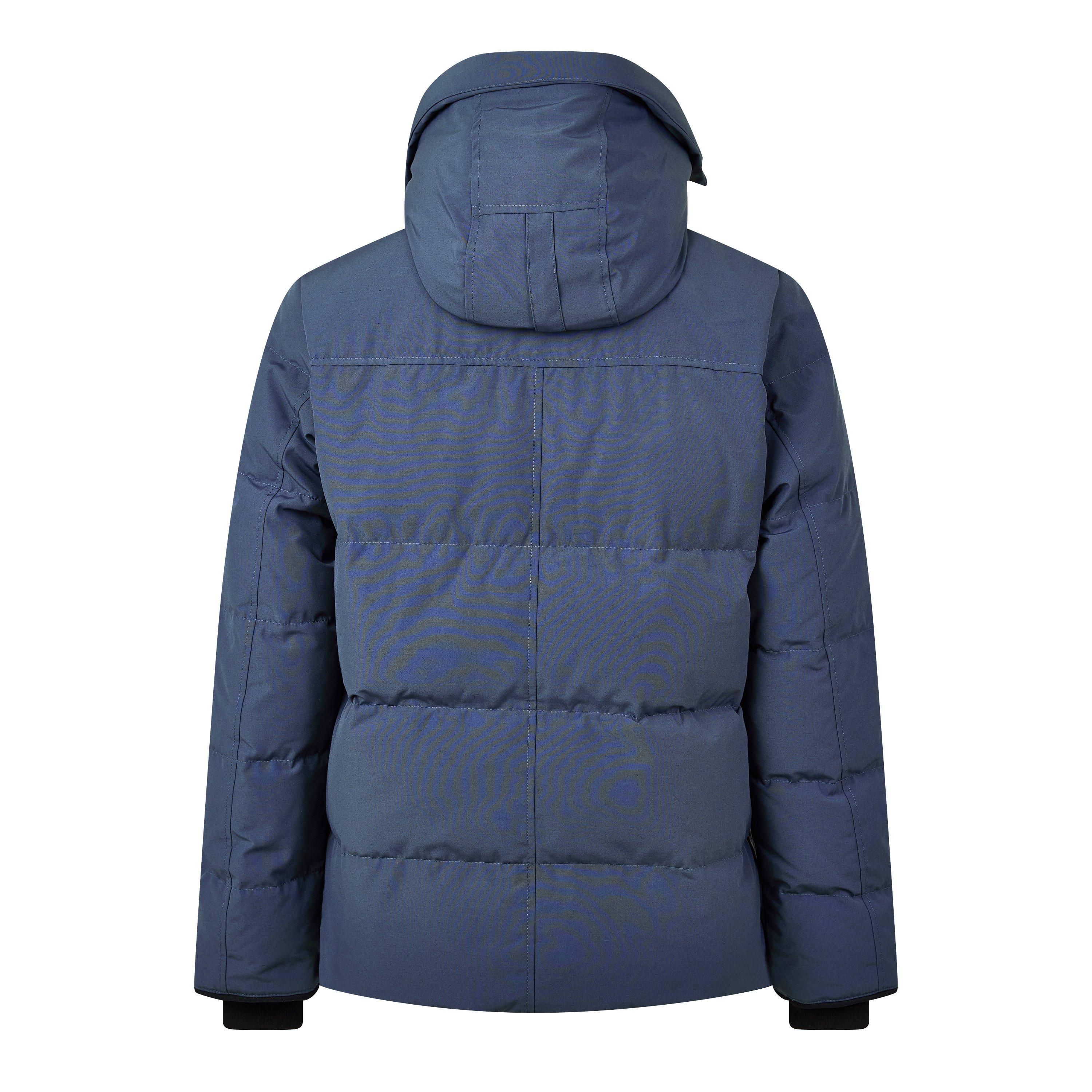 Dusk Blue 9128 - Canada Goose - Men's Wyndham  Water Resistant Duck Down Slim Fit Parka - 2