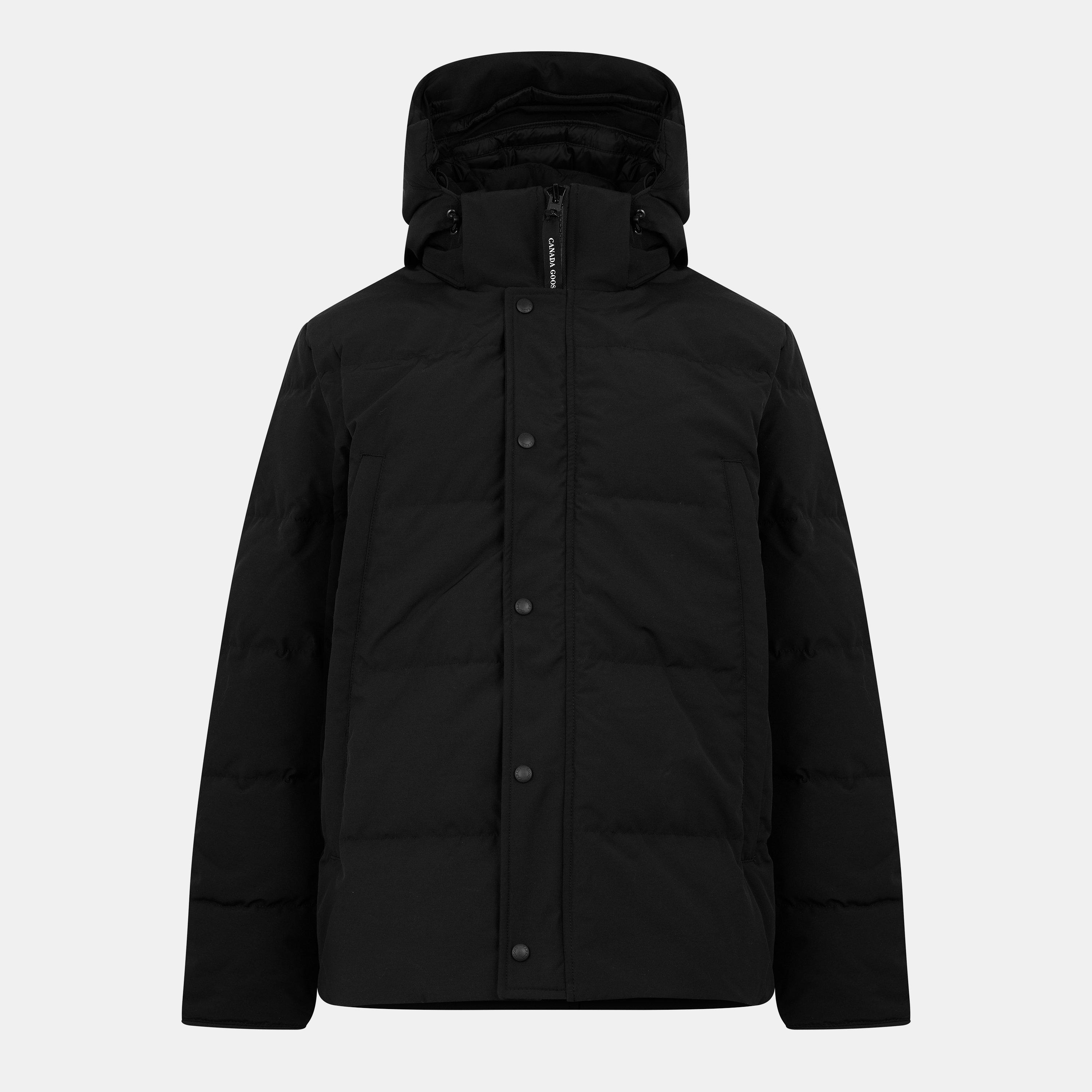 Black 9061 - Canada Goose - Men's Wyndham Water Resistant Duck Down Slim Fit Parka - 1
