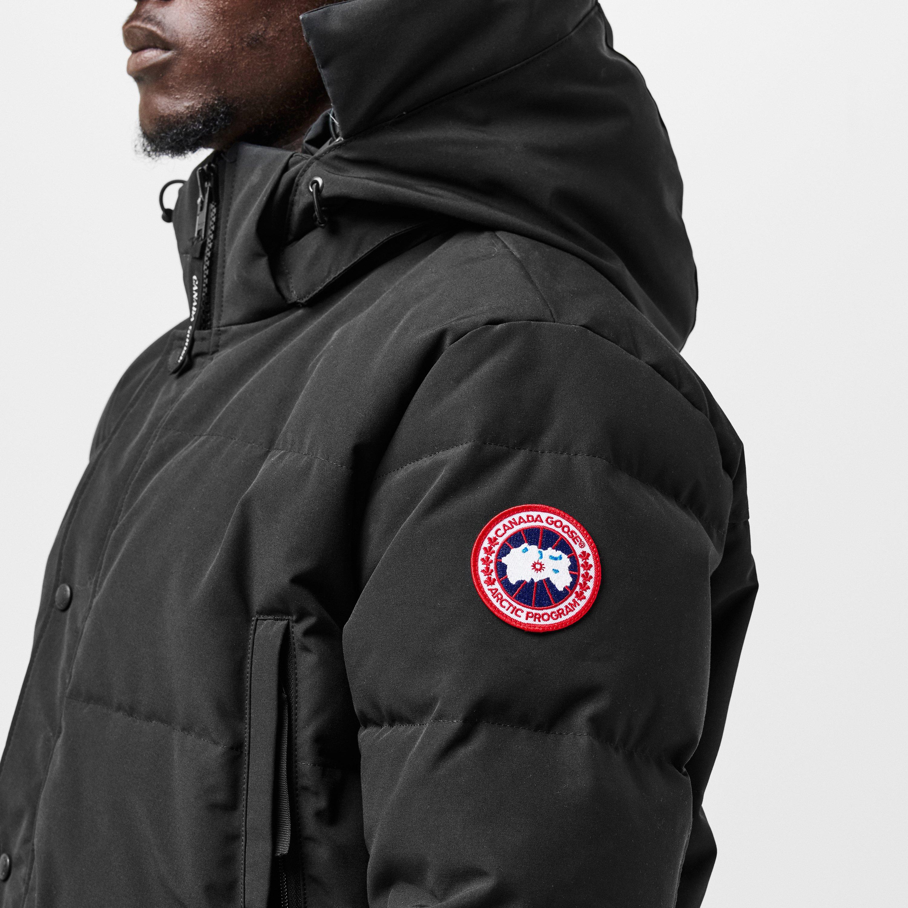 Black 9061 - Canada Goose - Men's Wyndham  Water Resistant Duck Down Slim Fit Parka - 5