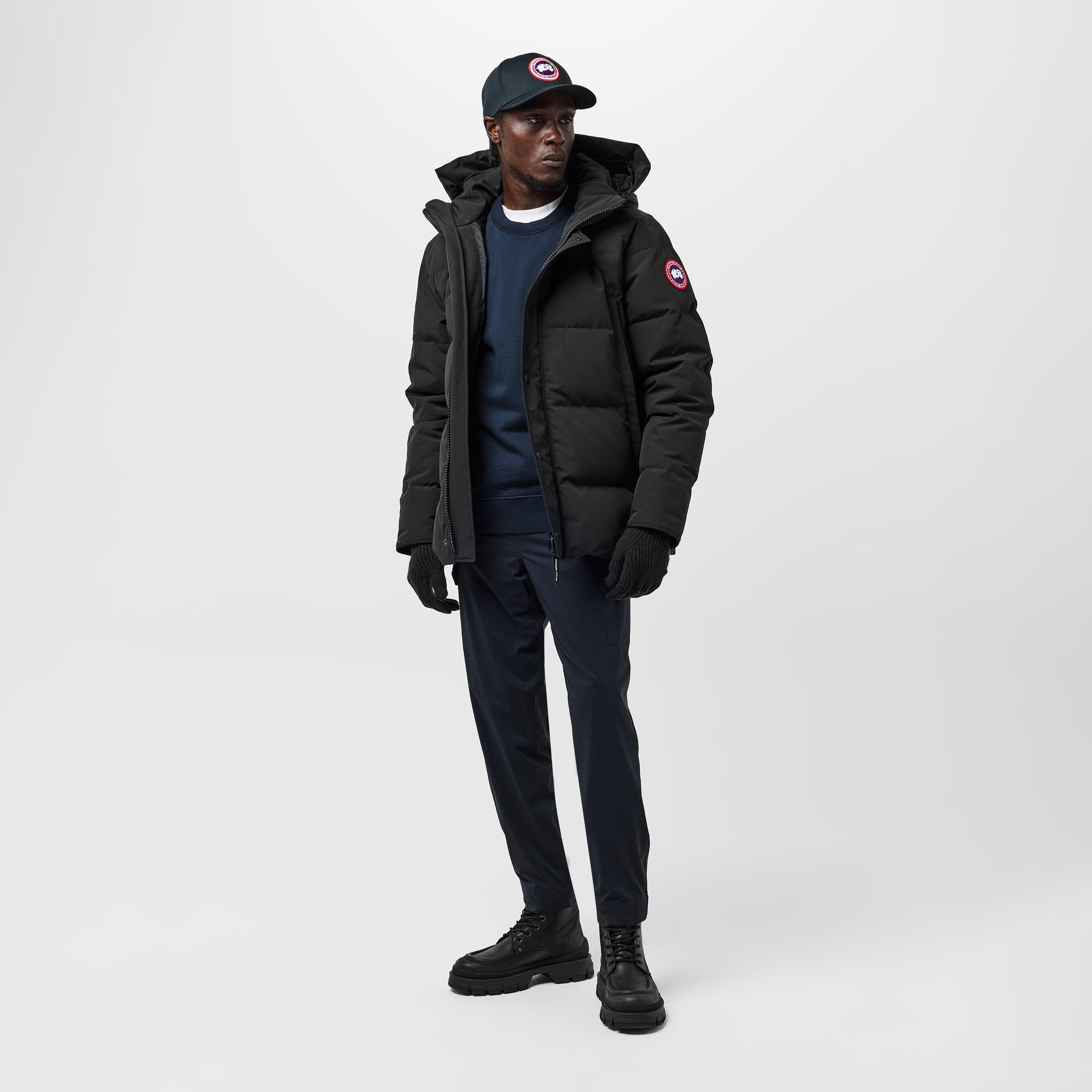 Black 9061 - Canada Goose - Men's Wyndham  Water Resistant Duck Down Slim Fit Parka - 6