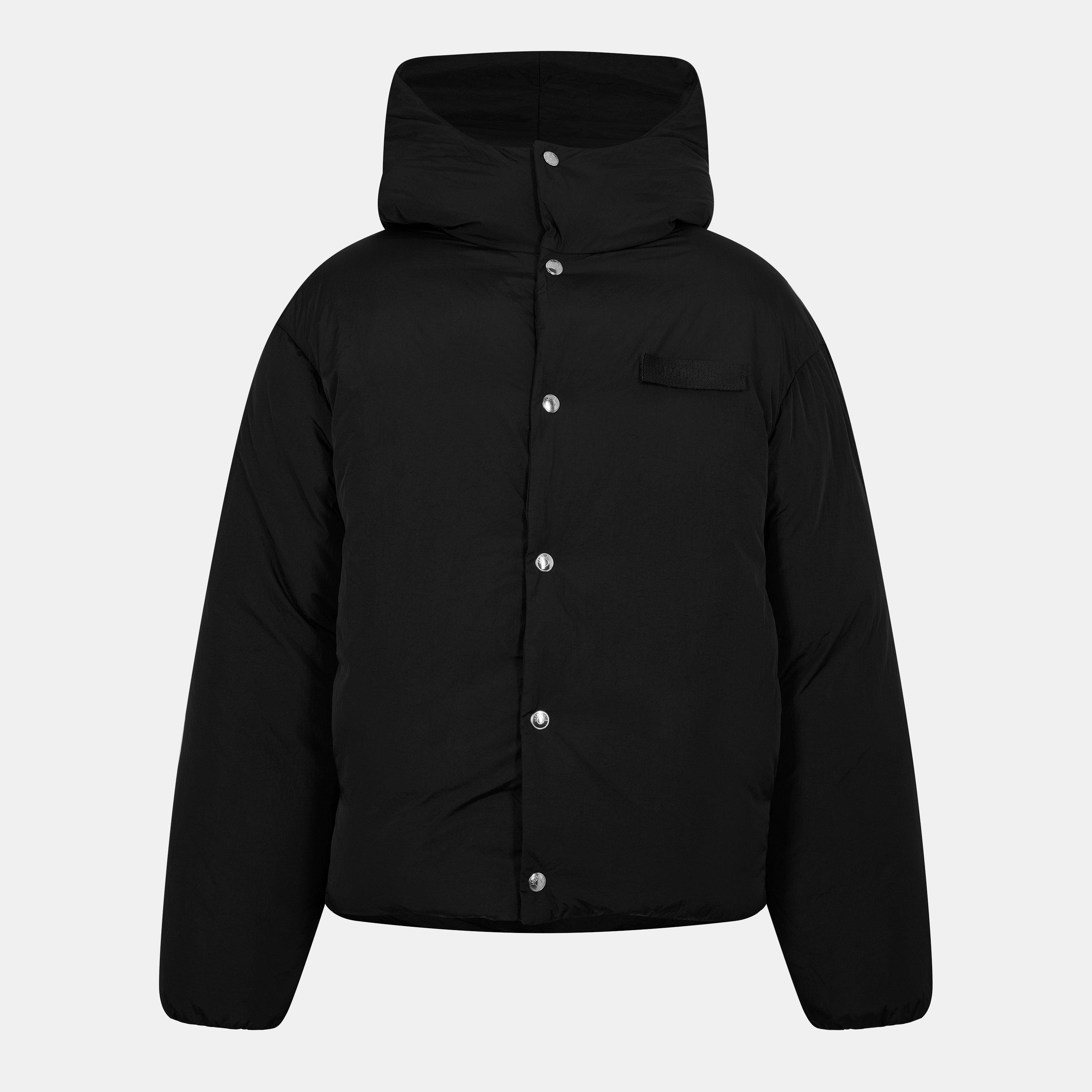 Black - Jacquemus - Men's Insulated Medium Puffer Jacket - 1