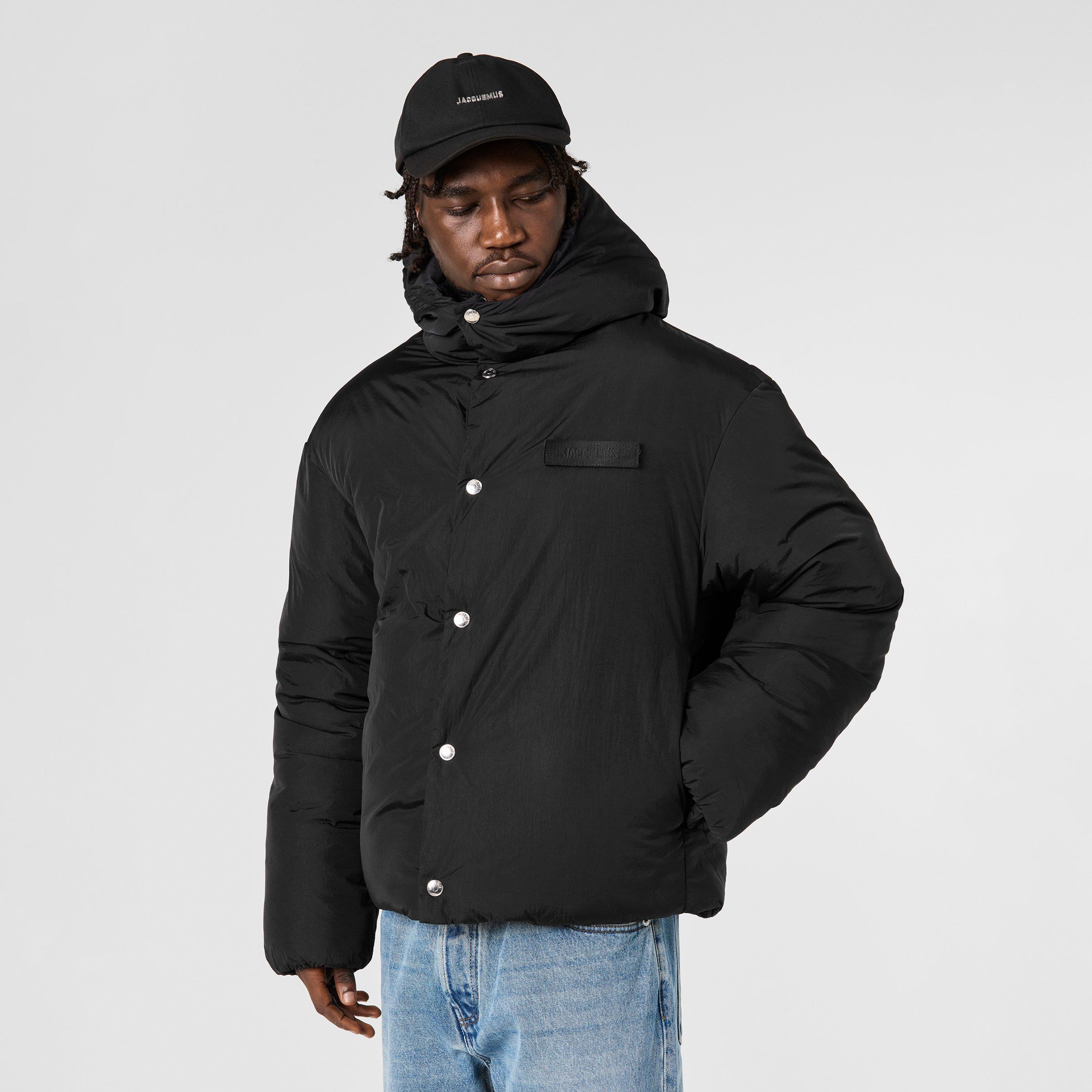 Black - Jacquemus - Men's  Medium Puffer Jacket - 3
