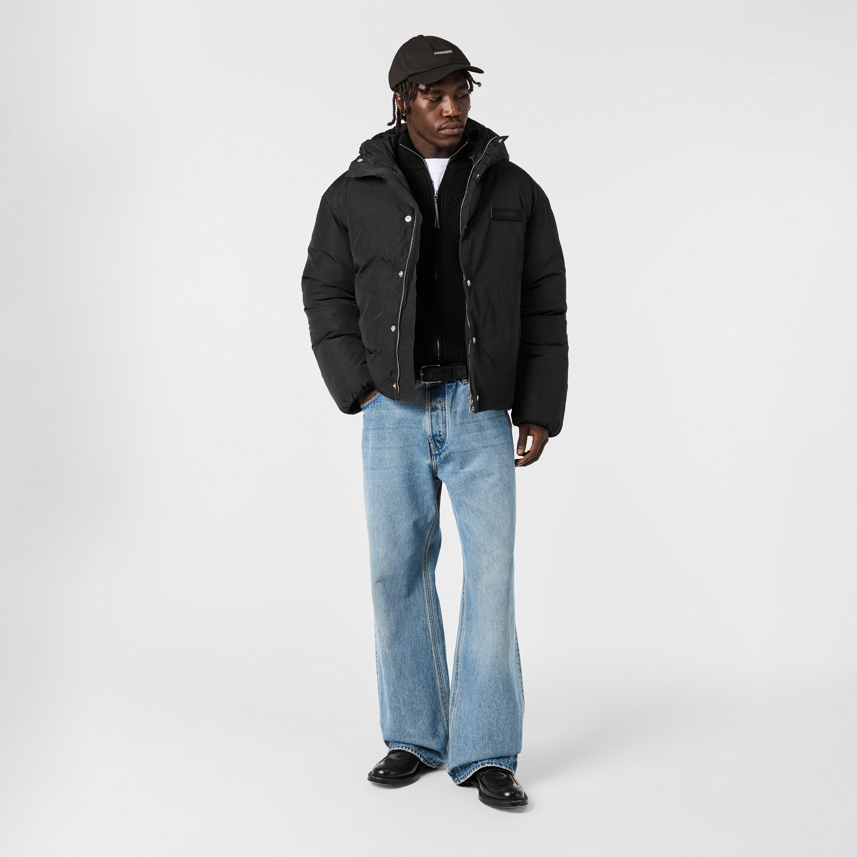 Black - Jacquemus - Men's  Medium Puffer Jacket - 6