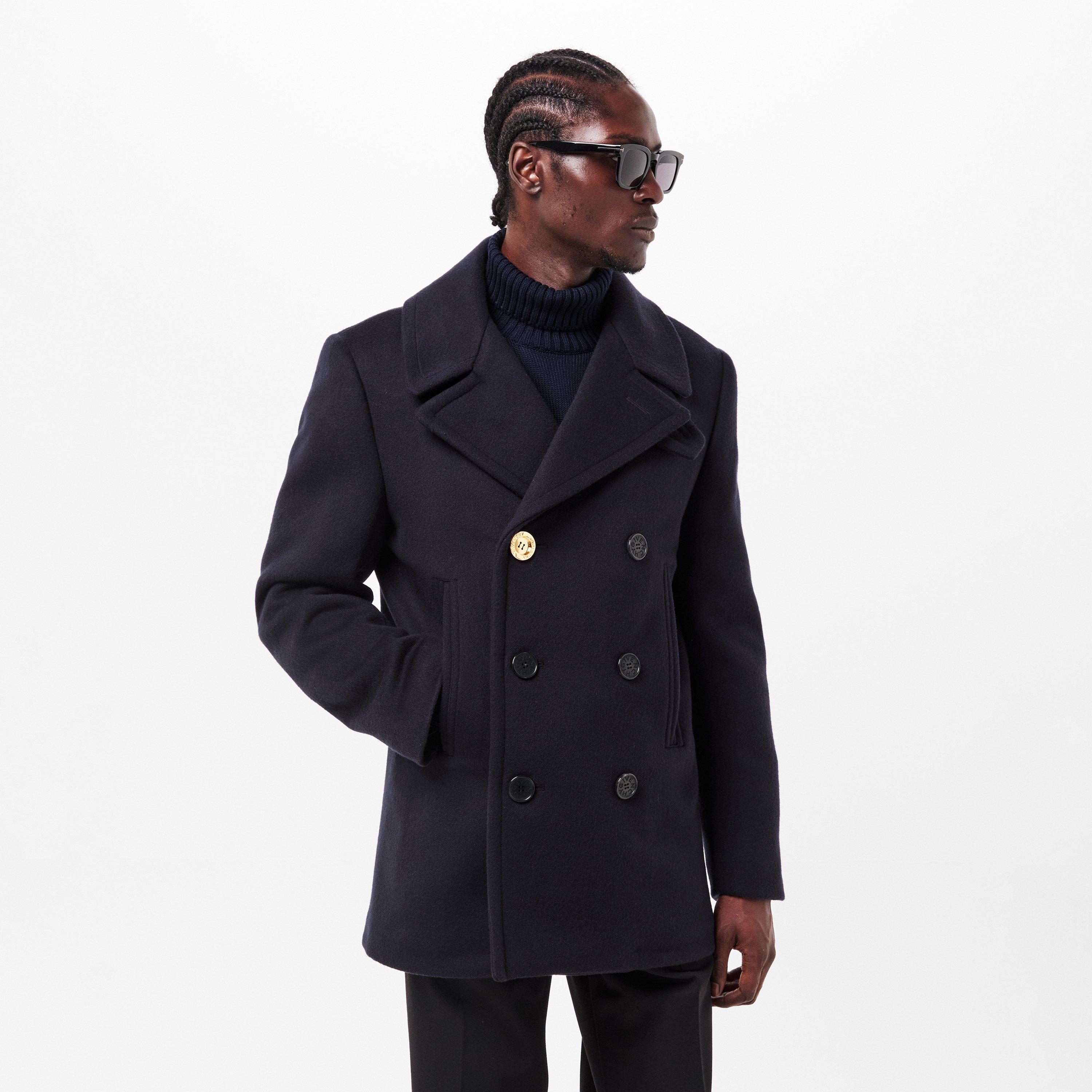 GIVENCHY Men's Double-Breasted Peacoat | Flannels