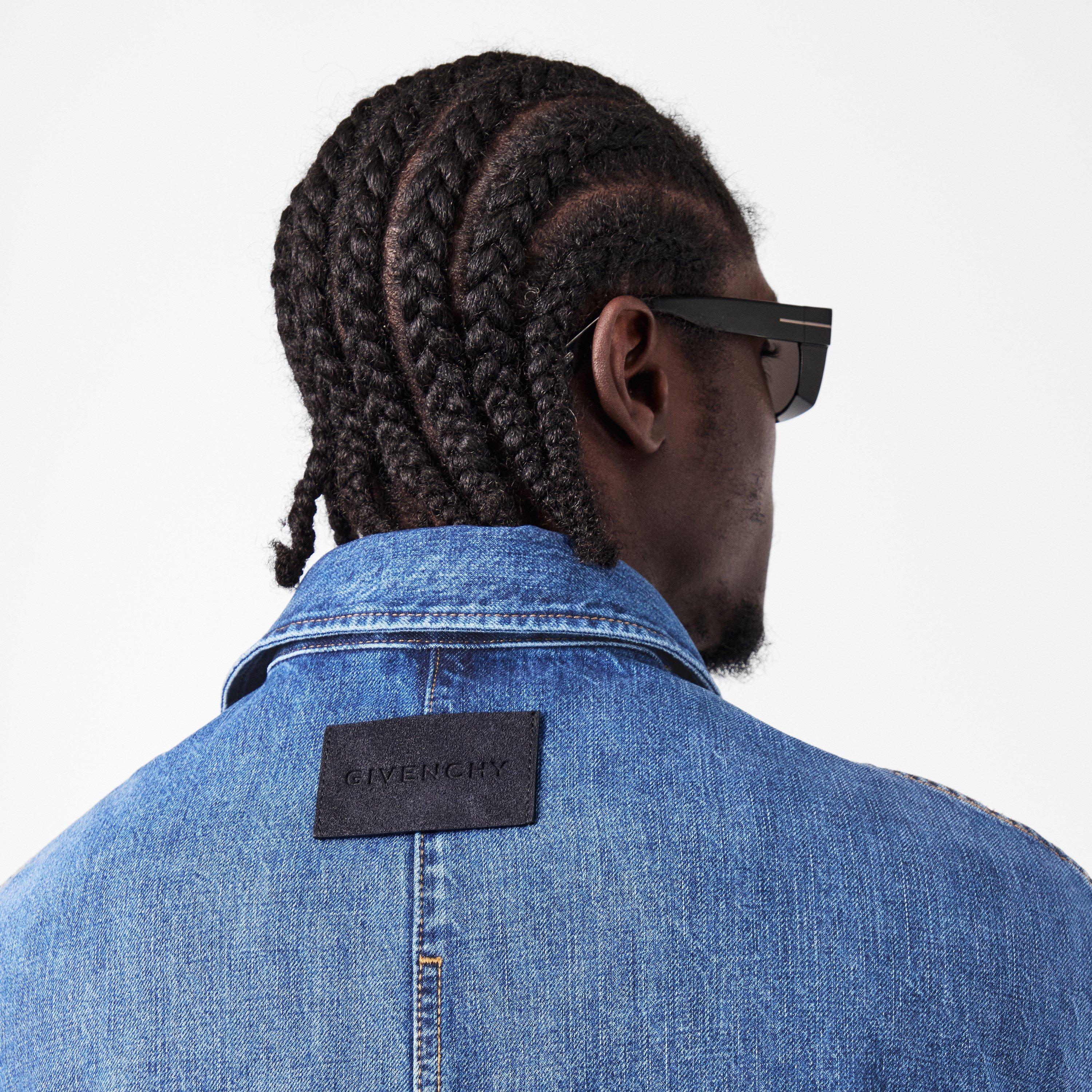 Blue - GIVENCHY - Men's  Tailored Overshirt - 5