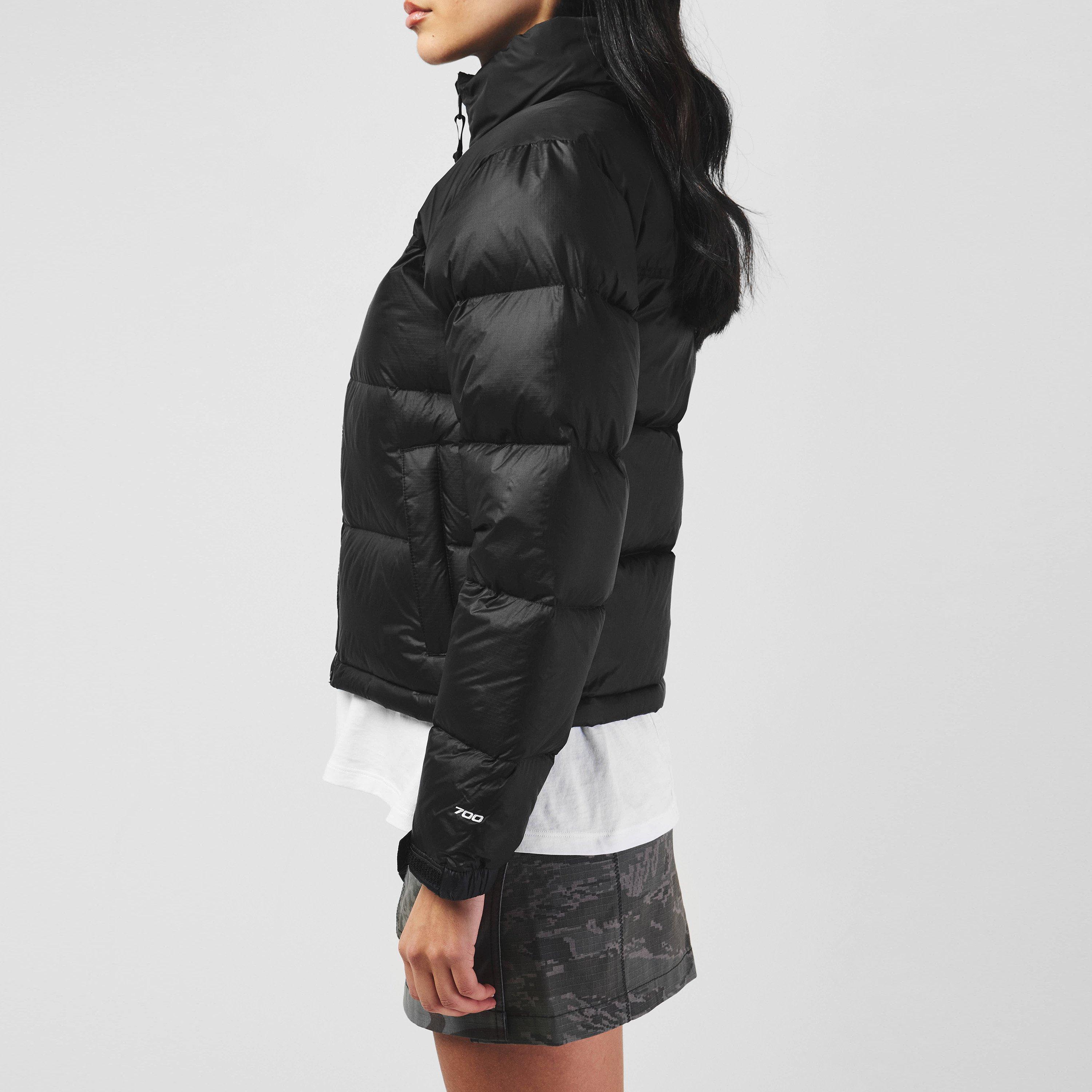 TNF Black - The North Face - Women's 1996 Retro Nuptse Water Resistant Goose Down Short Puffer Jacket - 5
