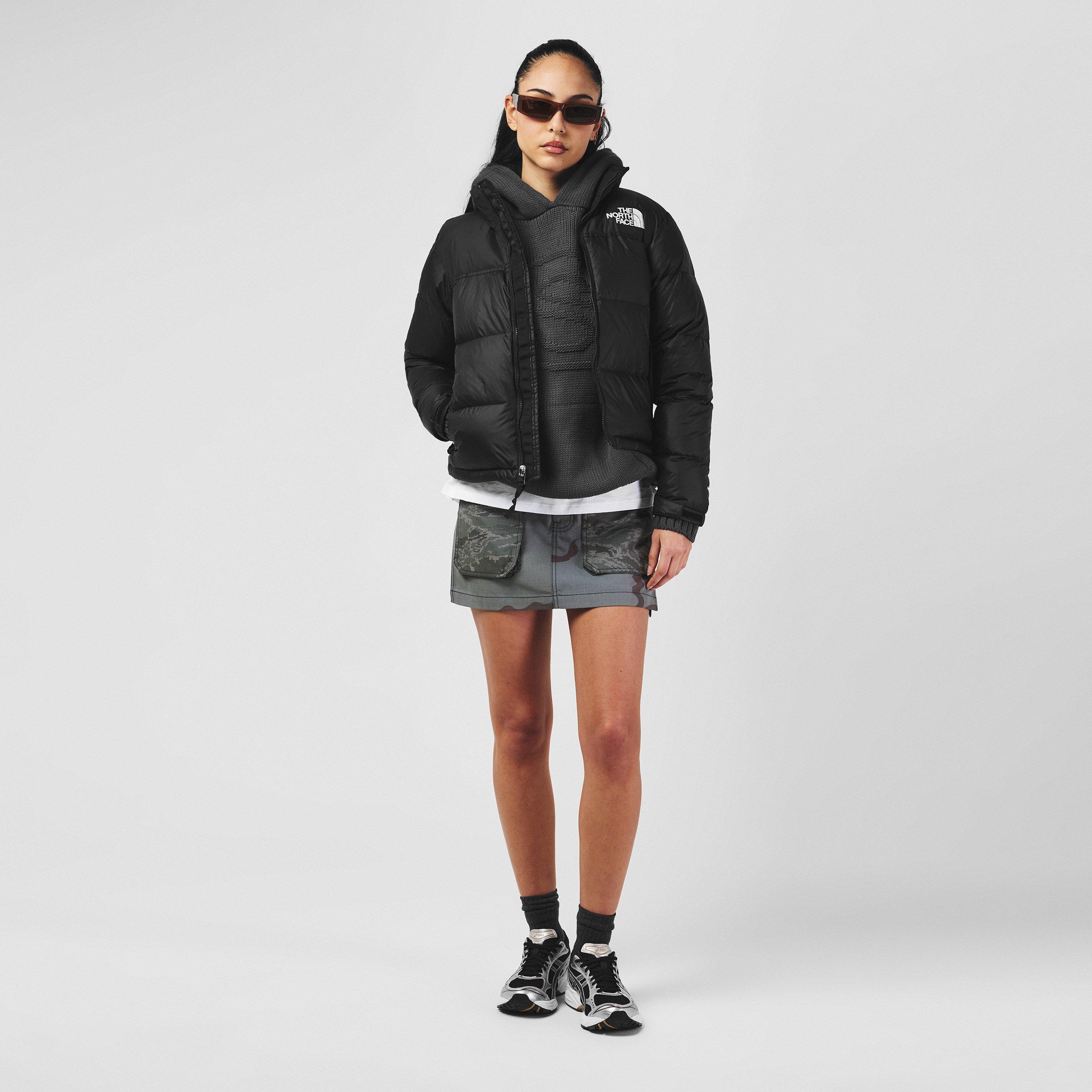 TNF Black - The North Face - Women's 1996 Retro Nuptse Water Resistant Goose Down Short Puffer Jacket - 6