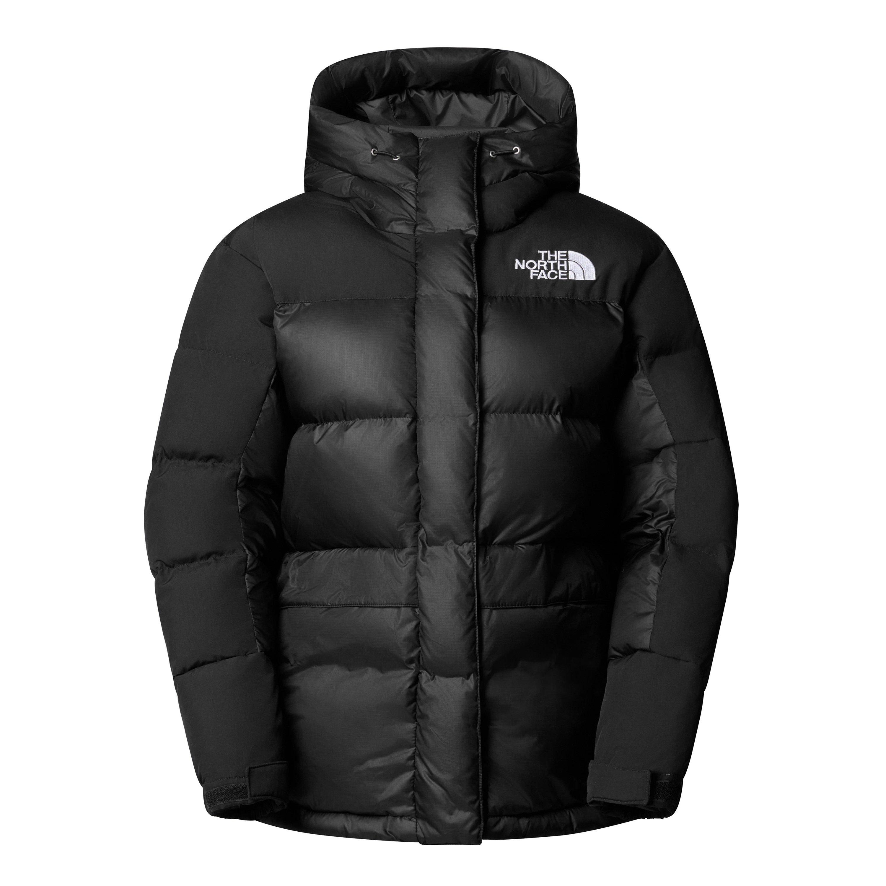 TNF Black - The North Face - Women's Himalayan Water Resistant 550-Fill Goose Down Hooded Oversized Fit Short Puffer Jacket - 5