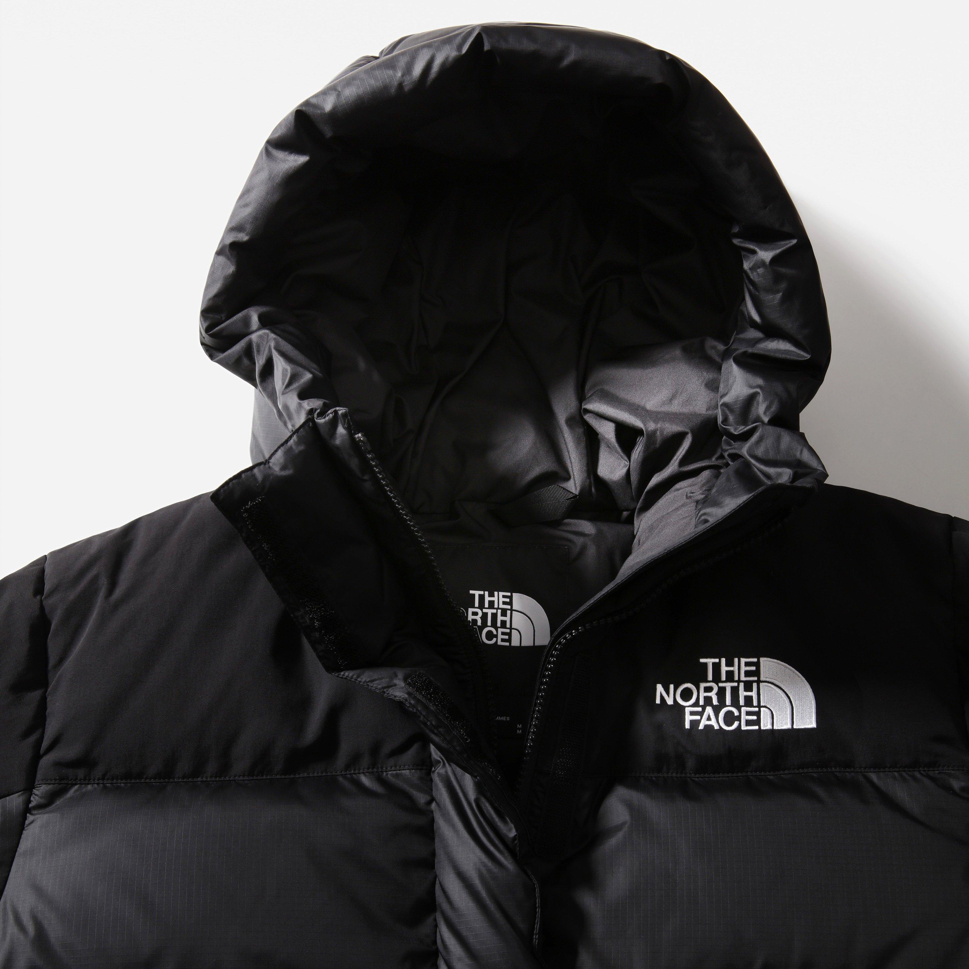 TNF Black - The North Face - Women's Himalayan Water Resistant 550-Fill Goose Down Hooded Oversized Fit Short Puffer Jacket - 7