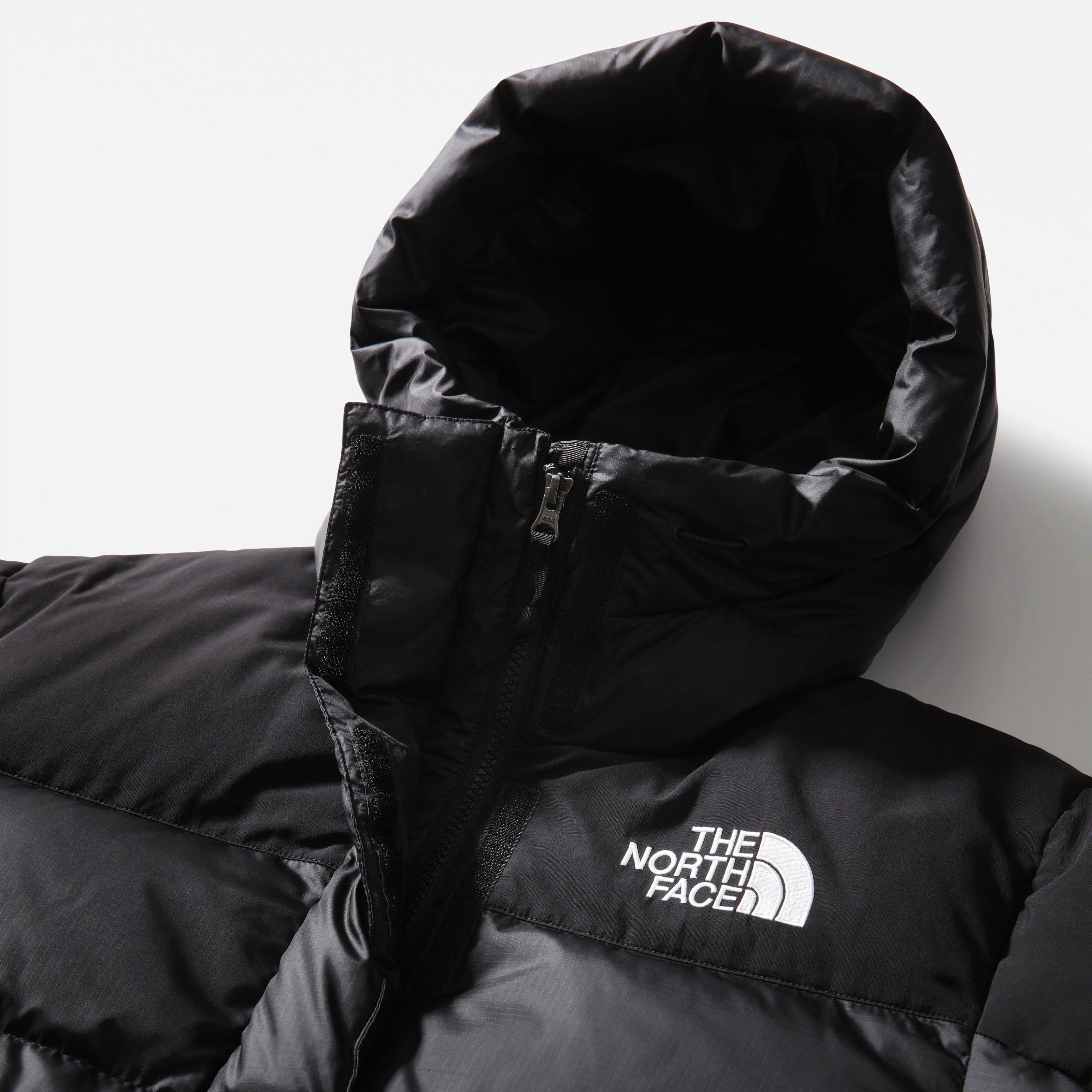 TNF Black - The North Face - Women's Himalayan Water Resistant 550-Fill Goose Down Hooded Oversized Fit Short Puffer Jacket - 8