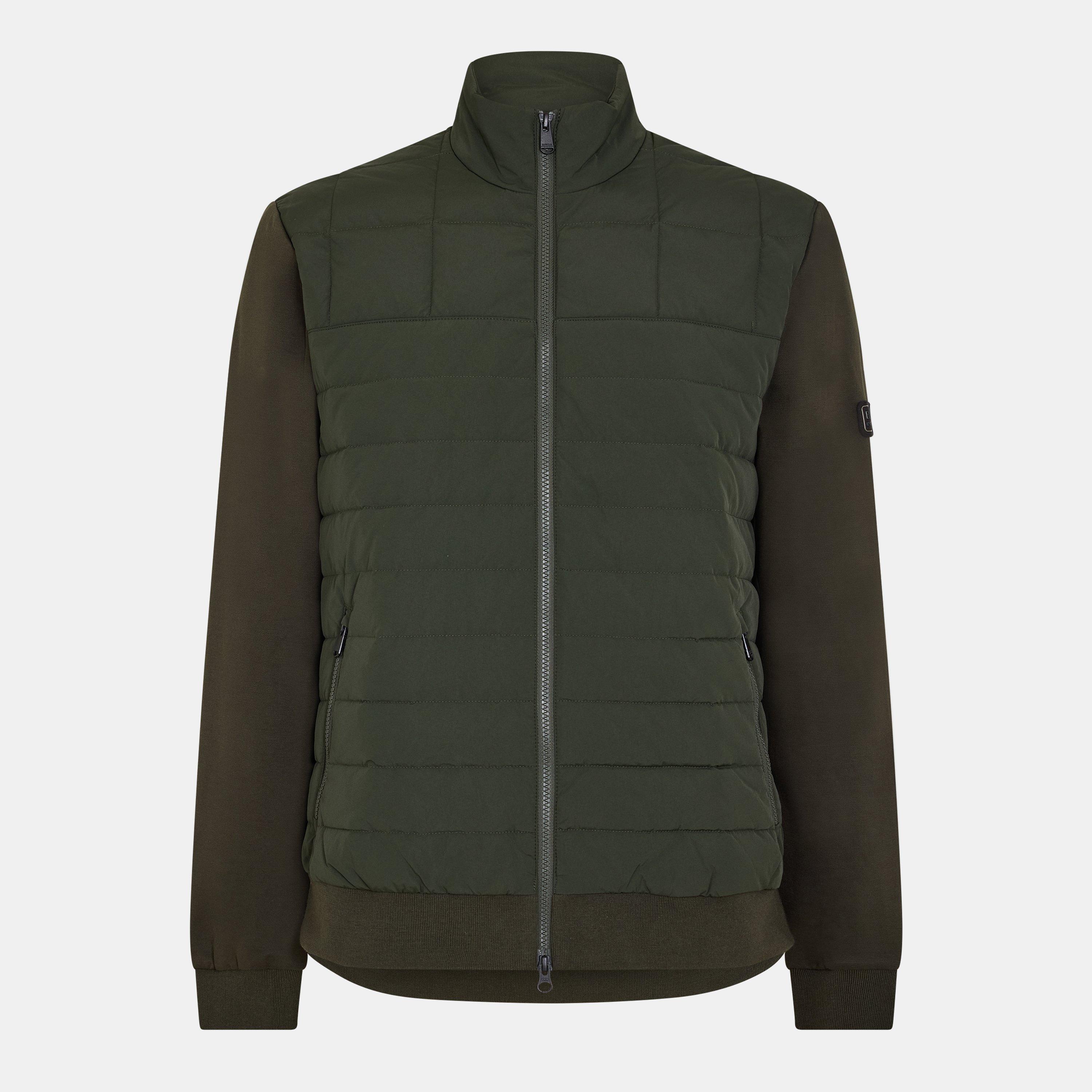 Barbour Men's B.intl Collins Quilted Jacket - Sage - 2XL
