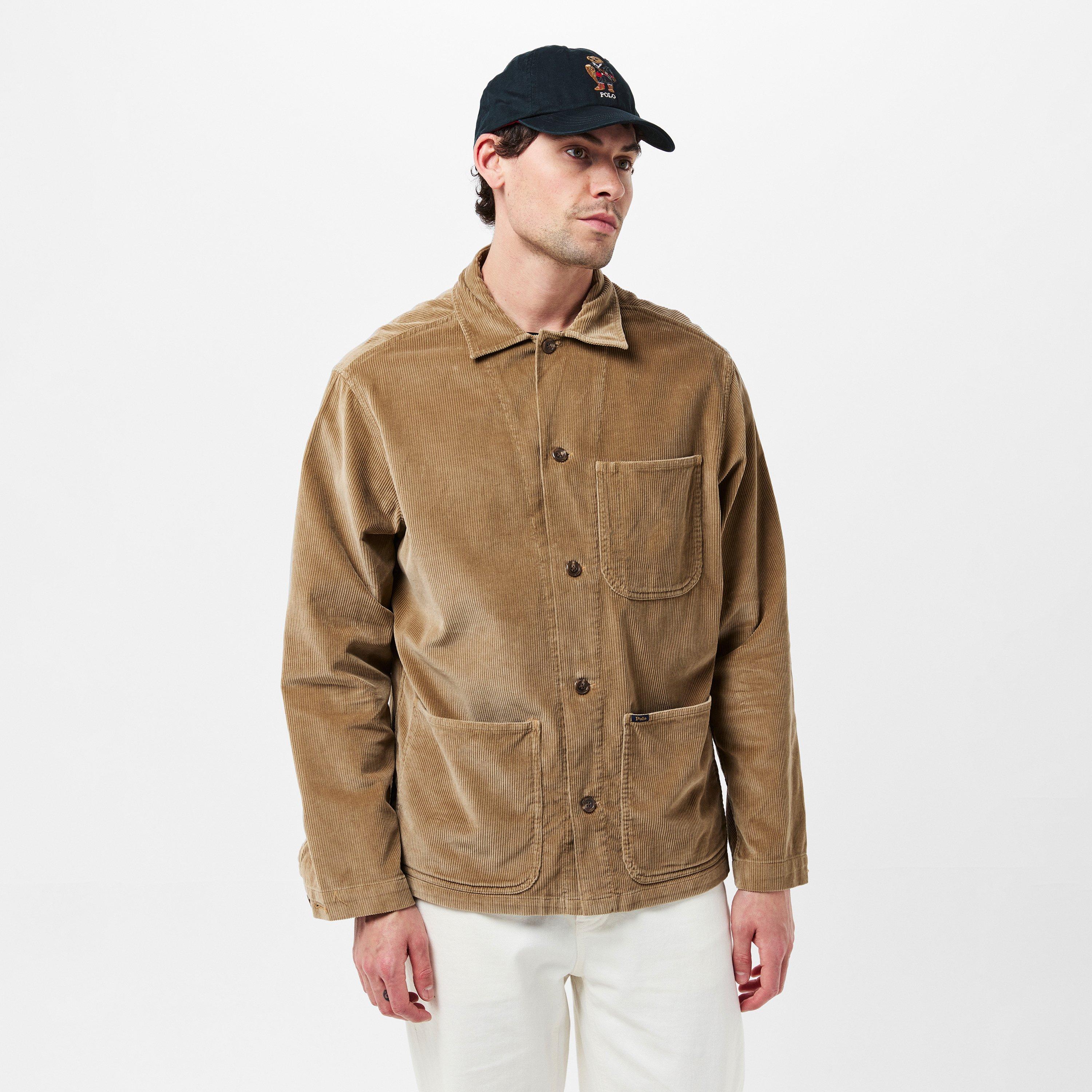 Montana Khaki - Polo Ralph Lauren - Men's Cord Pocket Overshirt - 3