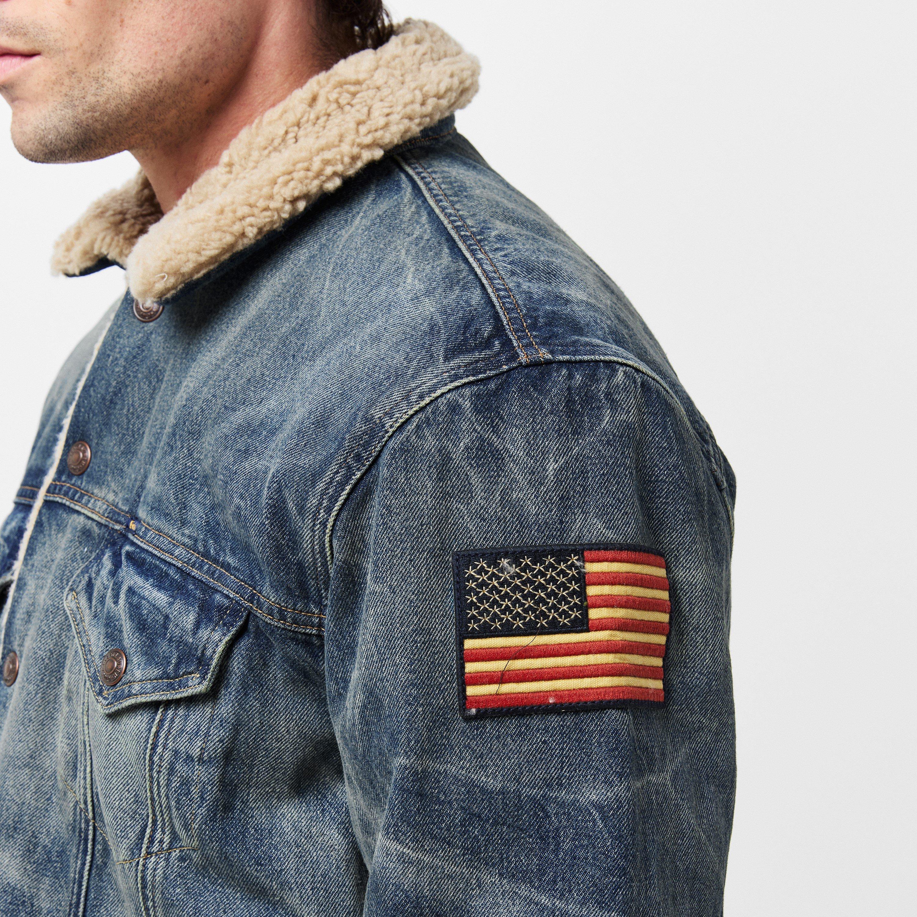 Earlton - Polo Ralph Lauren - Men's Icon Trucker Tailored Fit Denim Jacket - 5