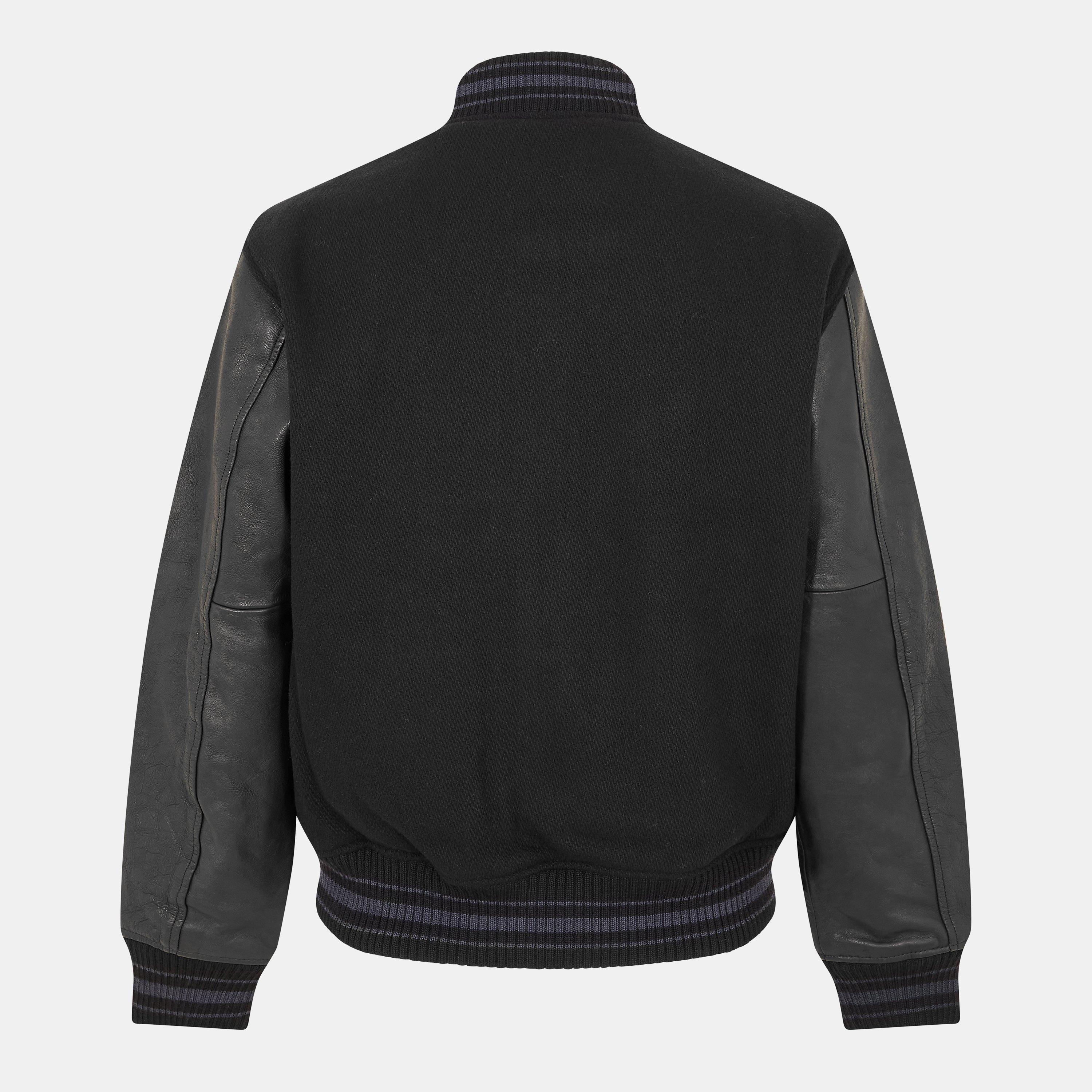 Polo Black - Polo Ralph Lauren - Men's Bomber Varsity Jacket - 2