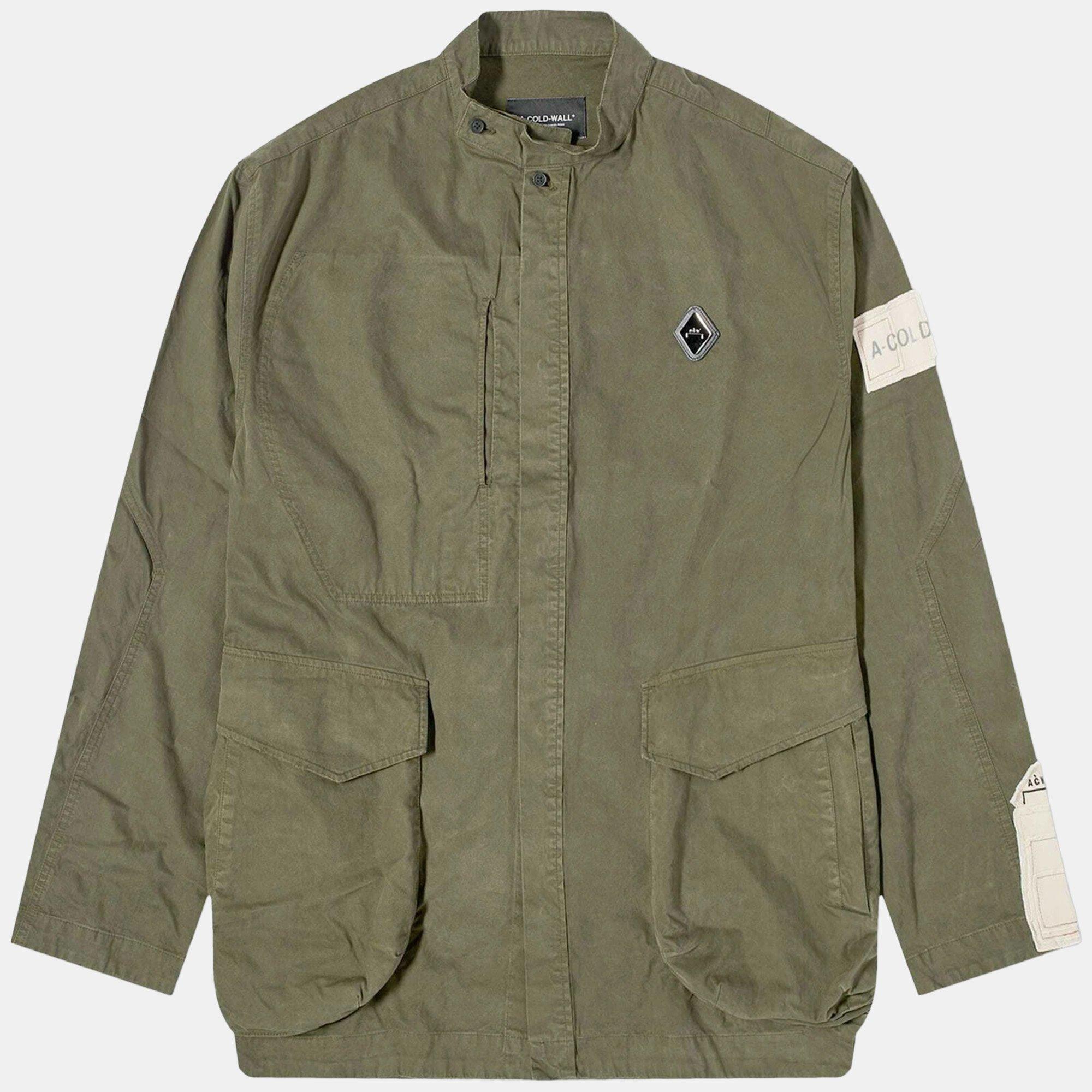 Dark Olive - A-COLD-WALL - ACW Ando Work Shirt Sn99 - 1