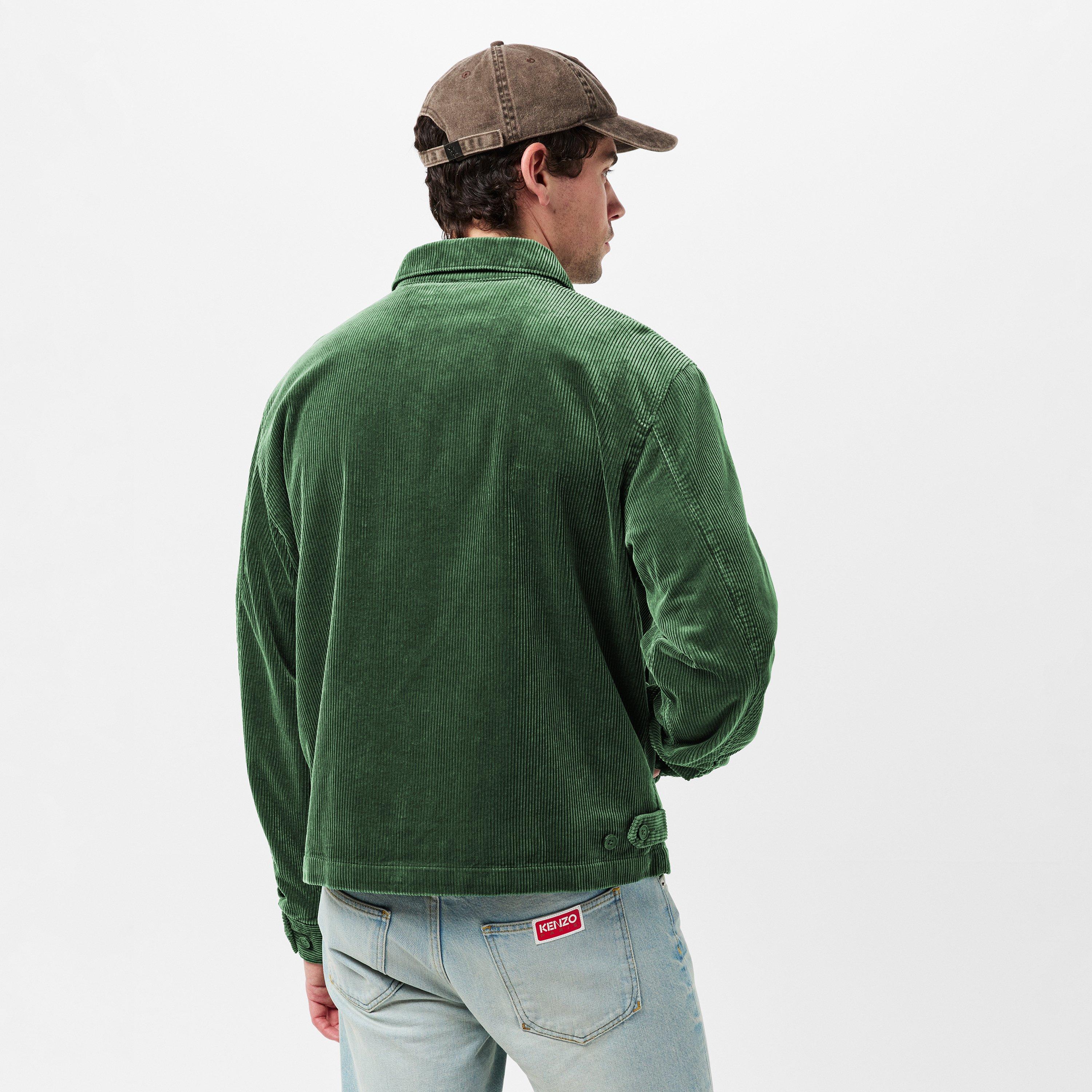 Meadow Green - Polo Ralph Lauren - Men's WaleCord Textured Weather-Resistant Windbreaker - 4