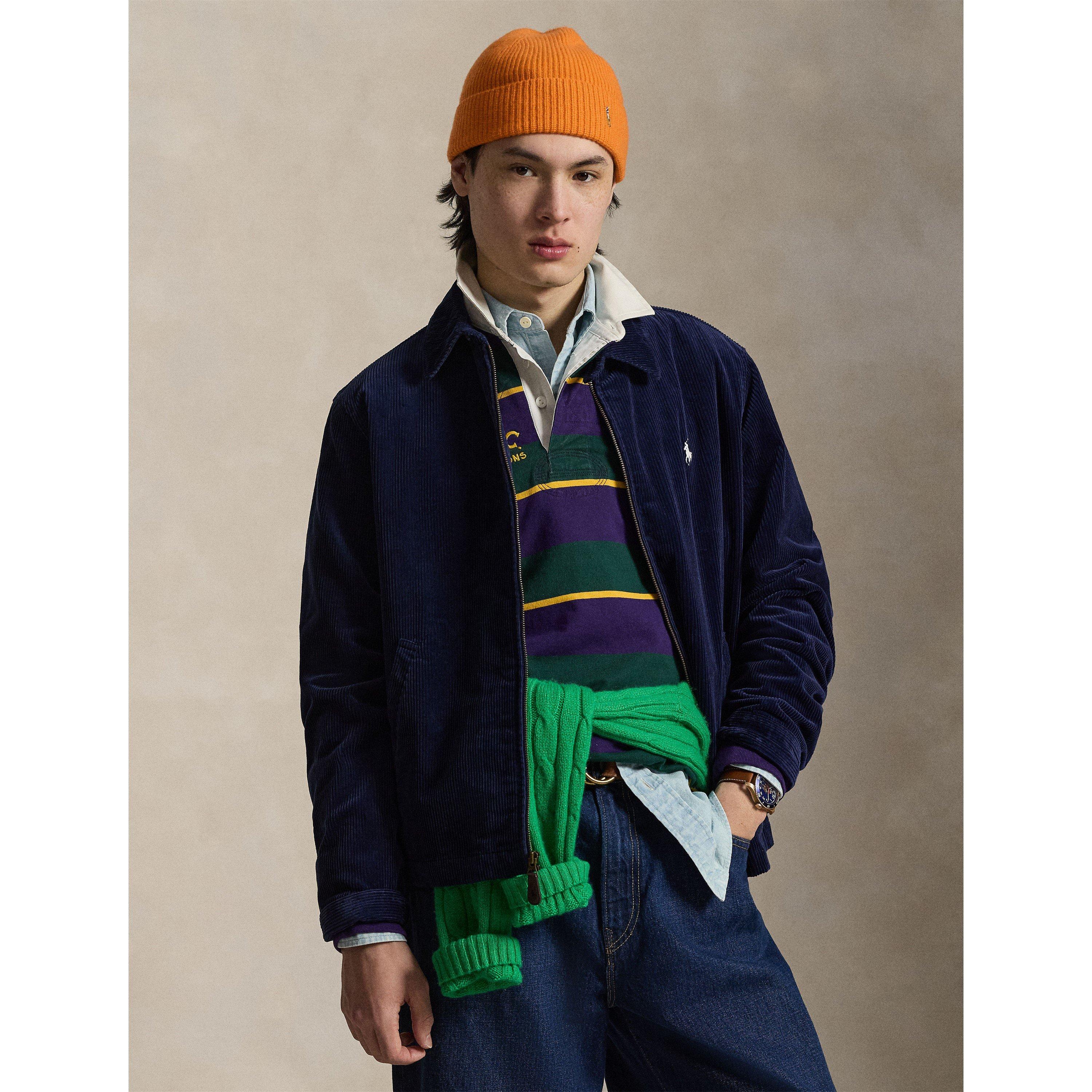 Newport Navy - Polo Ralph Lauren - Men's WaleCord Textured Weather-Resistant Windbreaker - 2