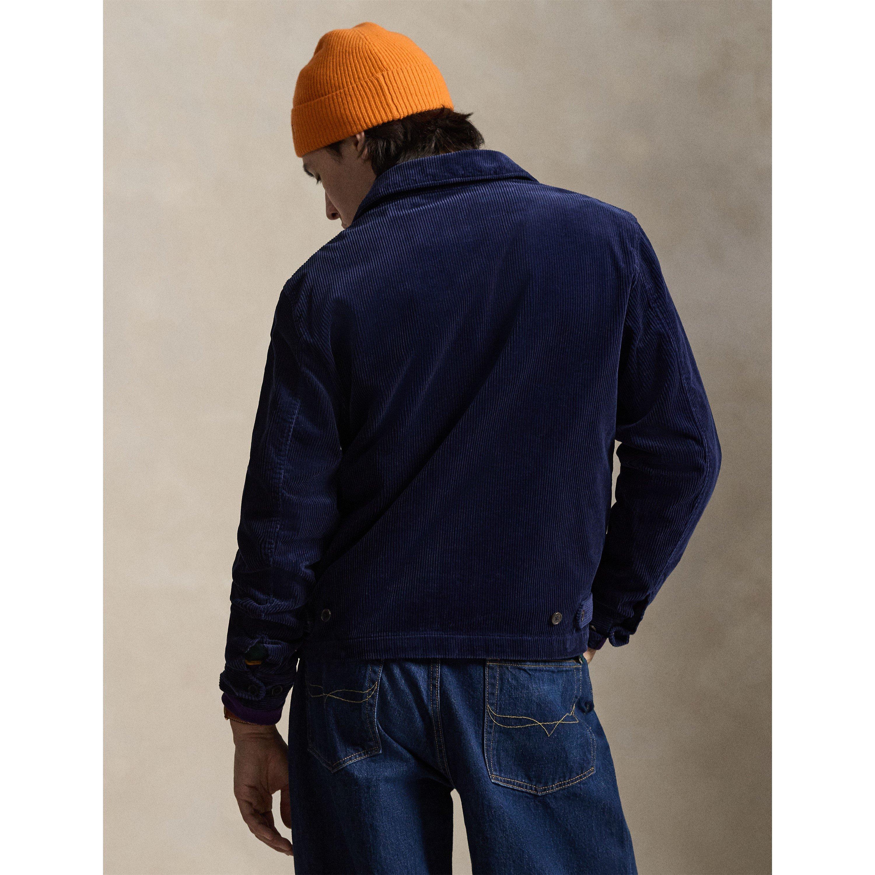 Newport Navy - Polo Ralph Lauren - Men's WaleCord Textured Weather-Resistant Windbreaker - 3