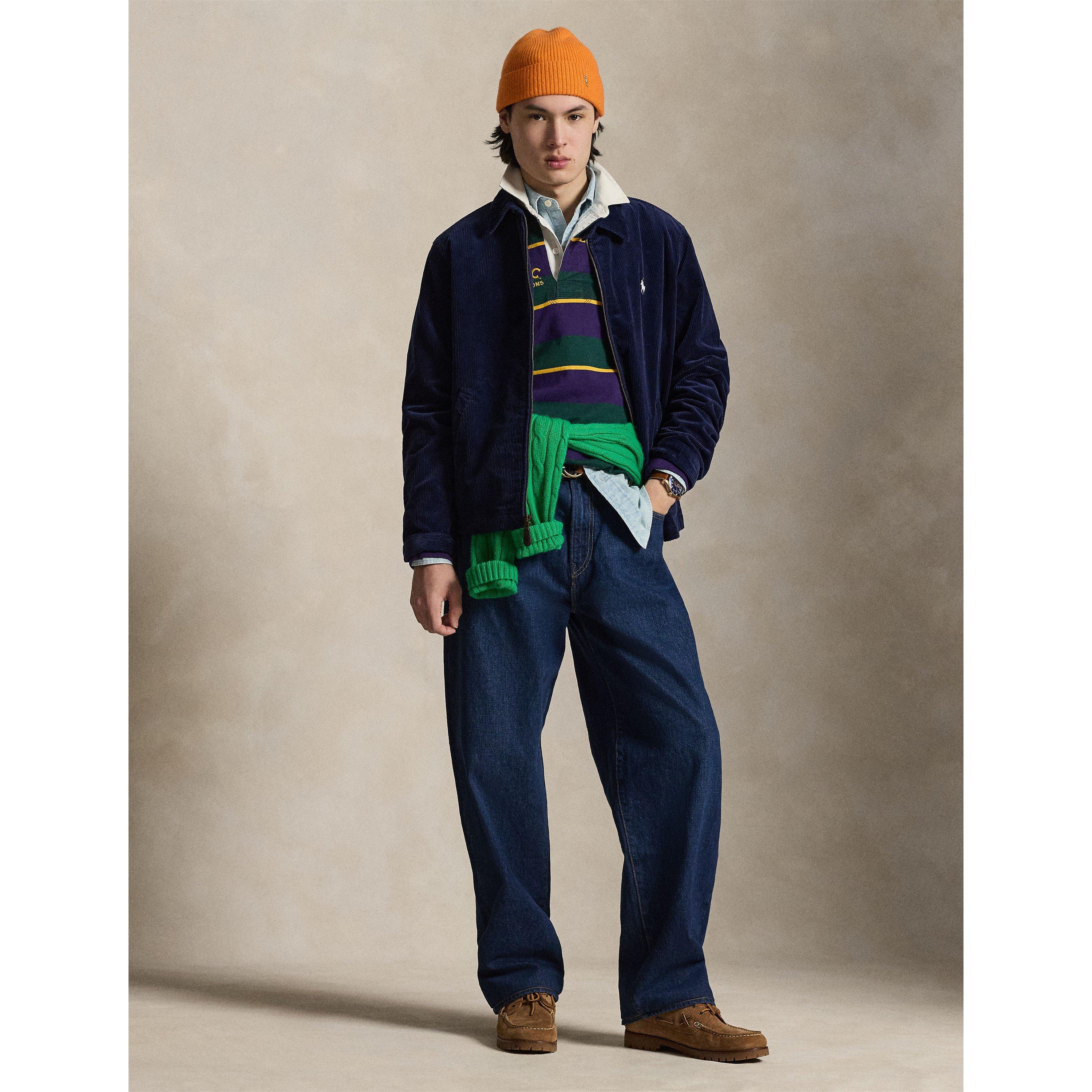 Newport Navy - Polo Ralph Lauren - Men's WaleCord Textured Weather-Resistant Windbreaker - 5