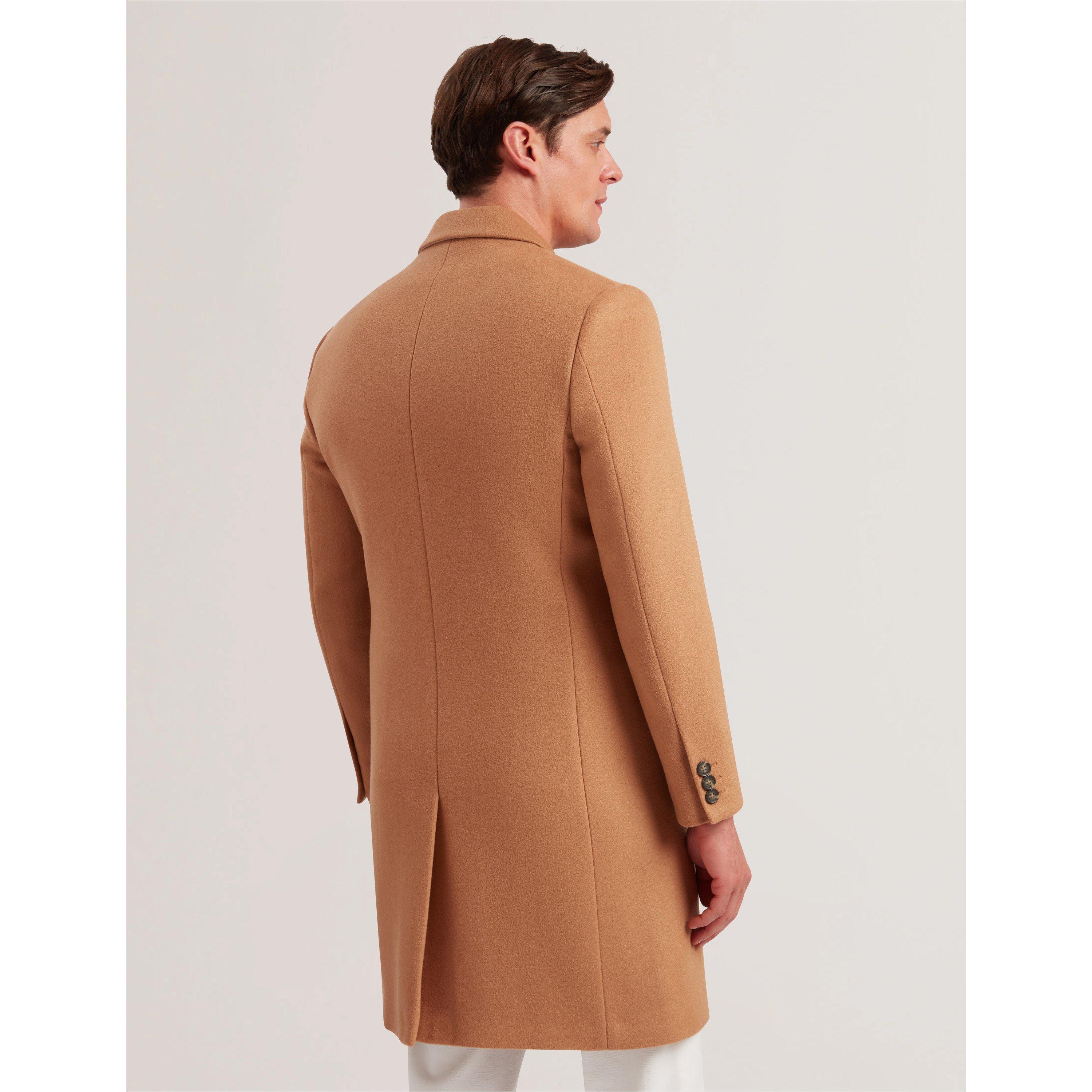 Brown - Ted Baker - Men's City Overcoat - 4