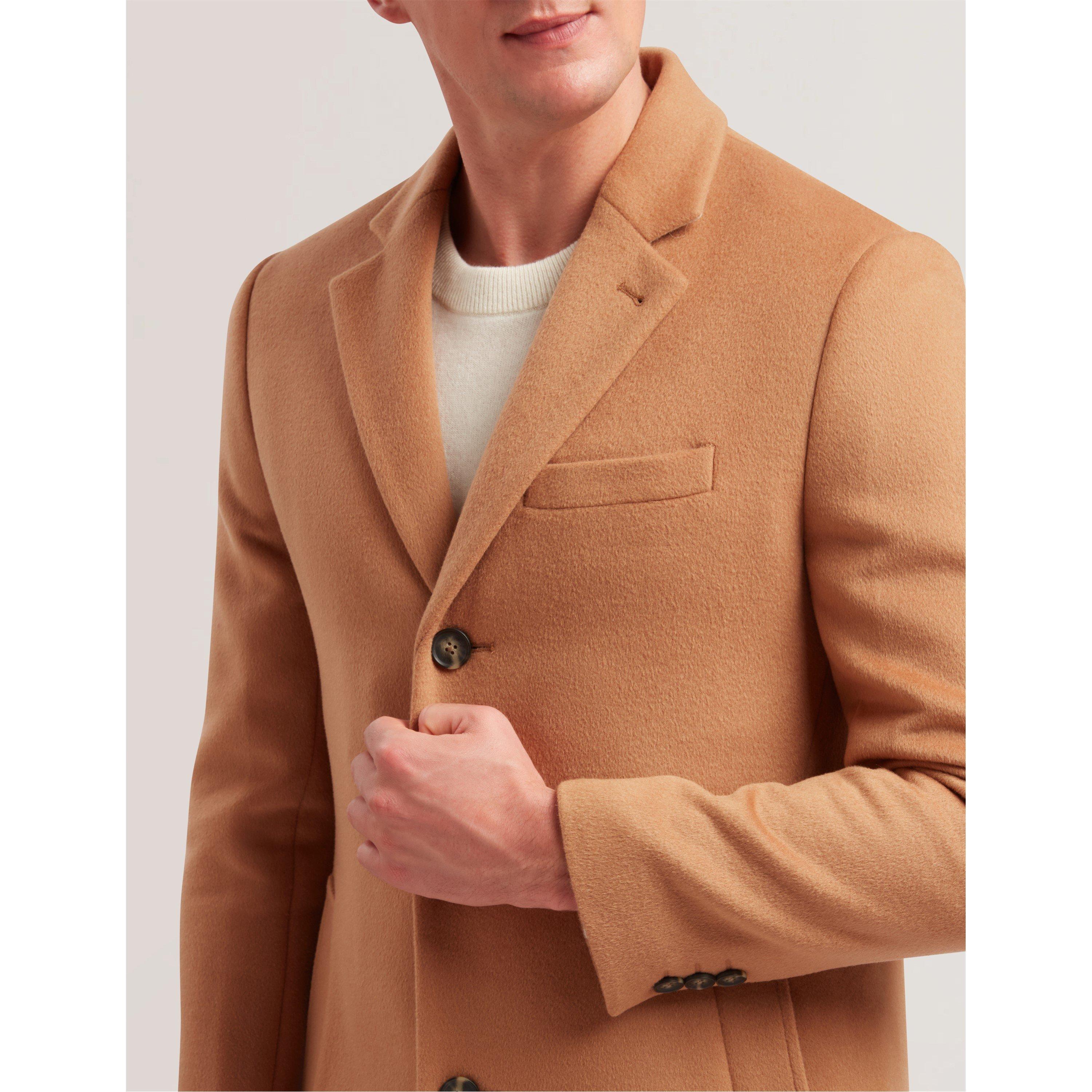 Brown - Ted Baker - Men's City Overcoat - 5
