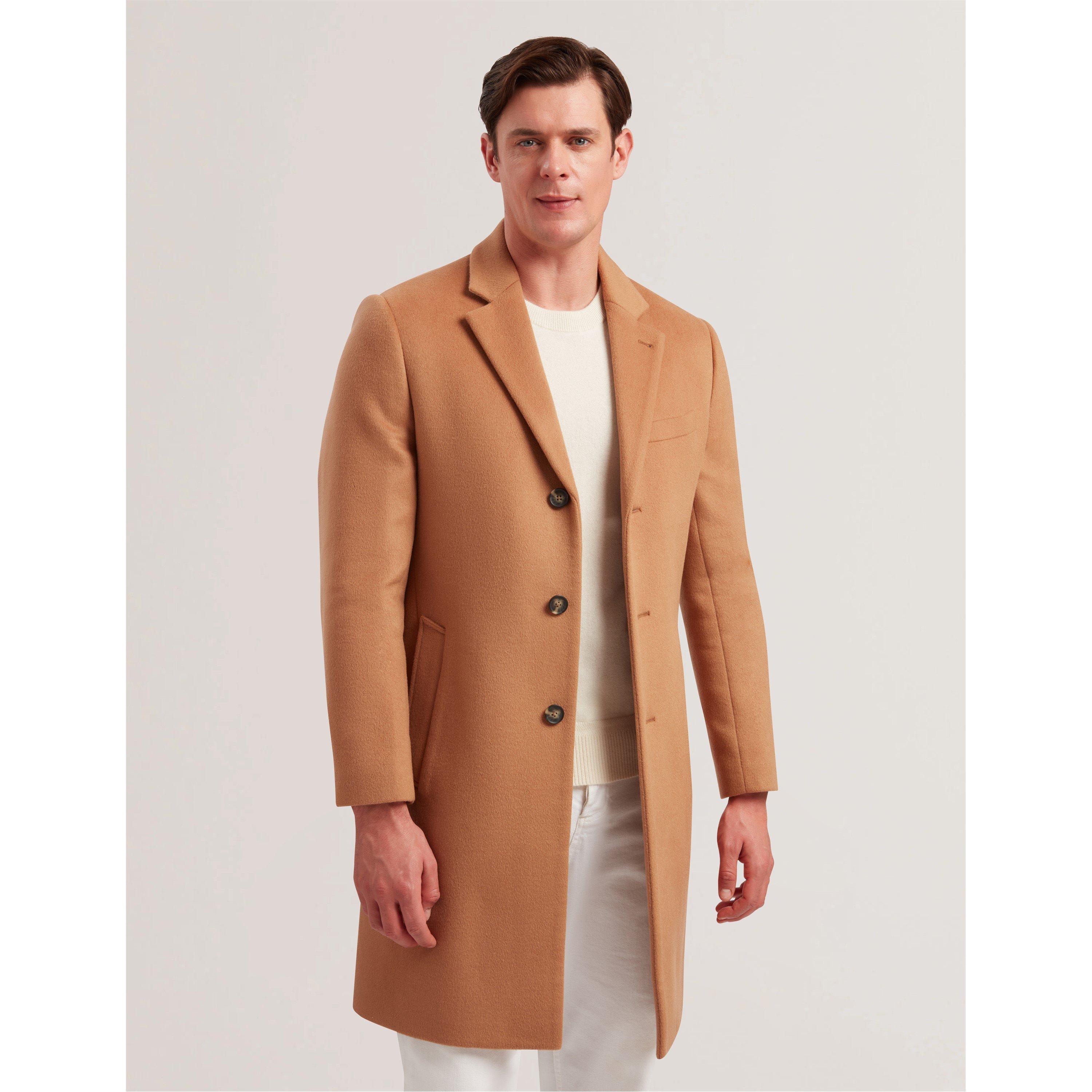 Brown - Ted Baker - Men's City Overcoat - 6