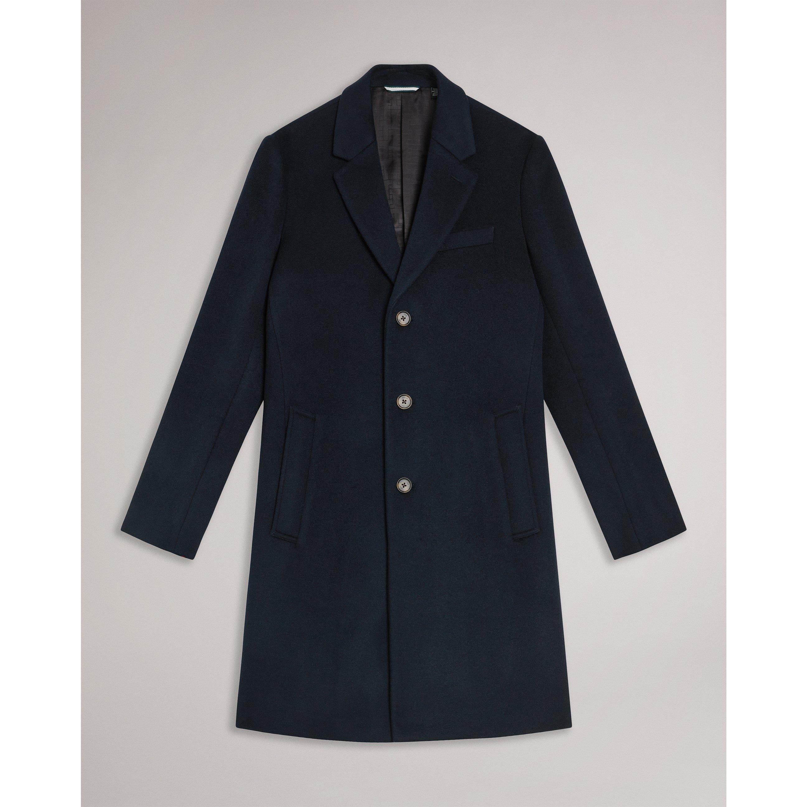 Ted Baker Men's City Overcoat - Navy - L (4)